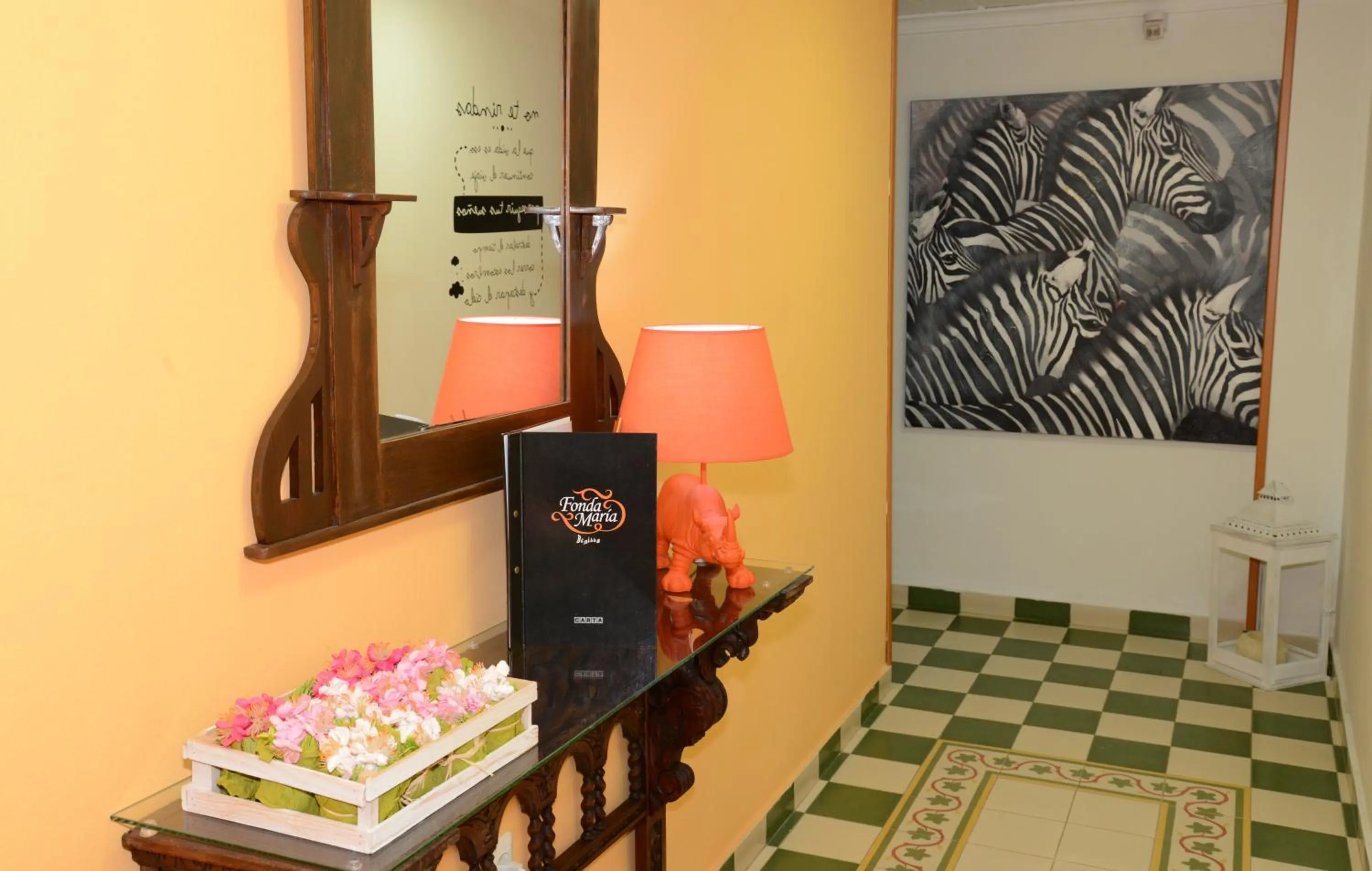 Decorative detail in La Fonda Benissa, Grupo Terra de Mar, alojamientos con encanto