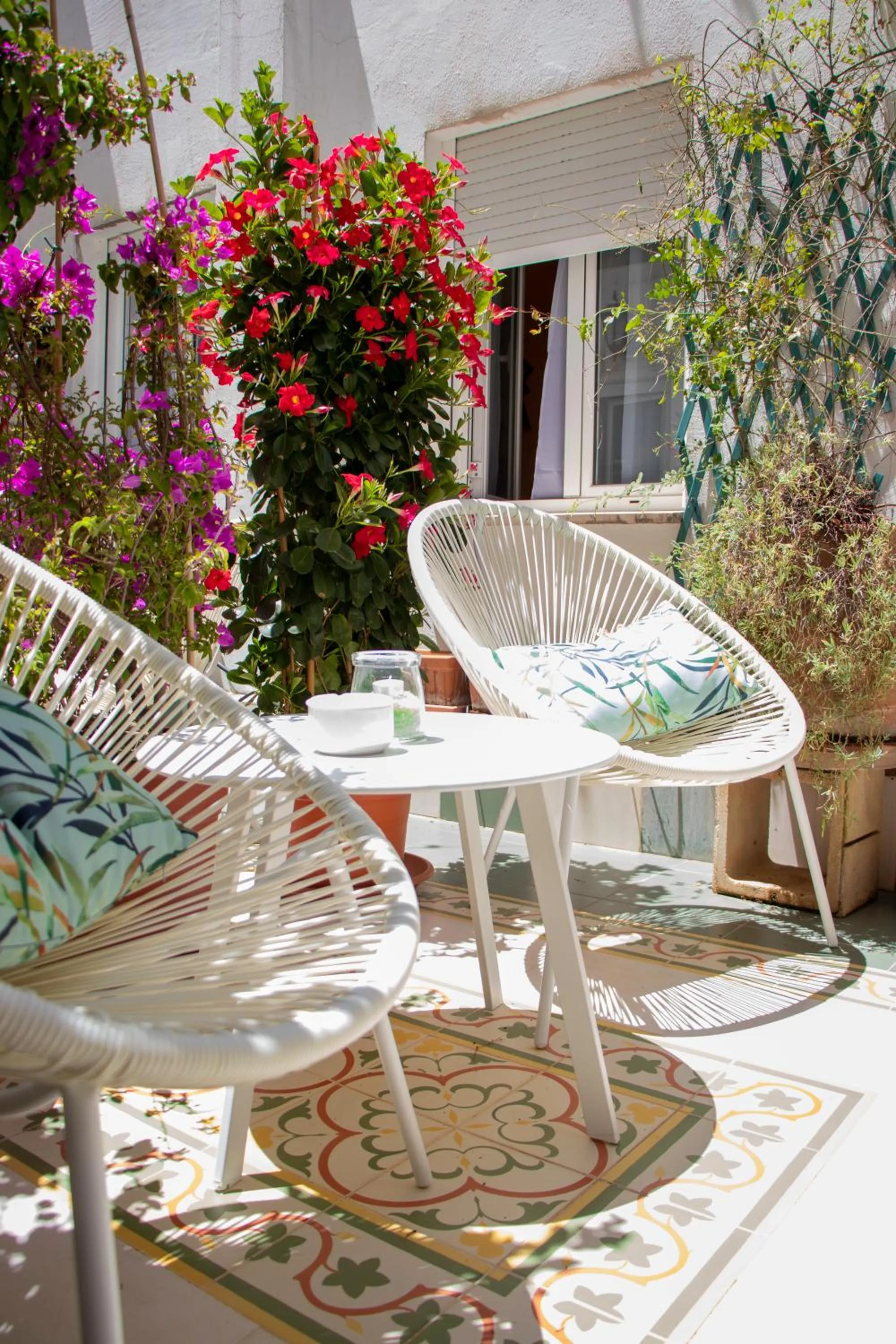Patio in La Fonda Benissa, Grupo Terra de Mar, alojamientos con encanto