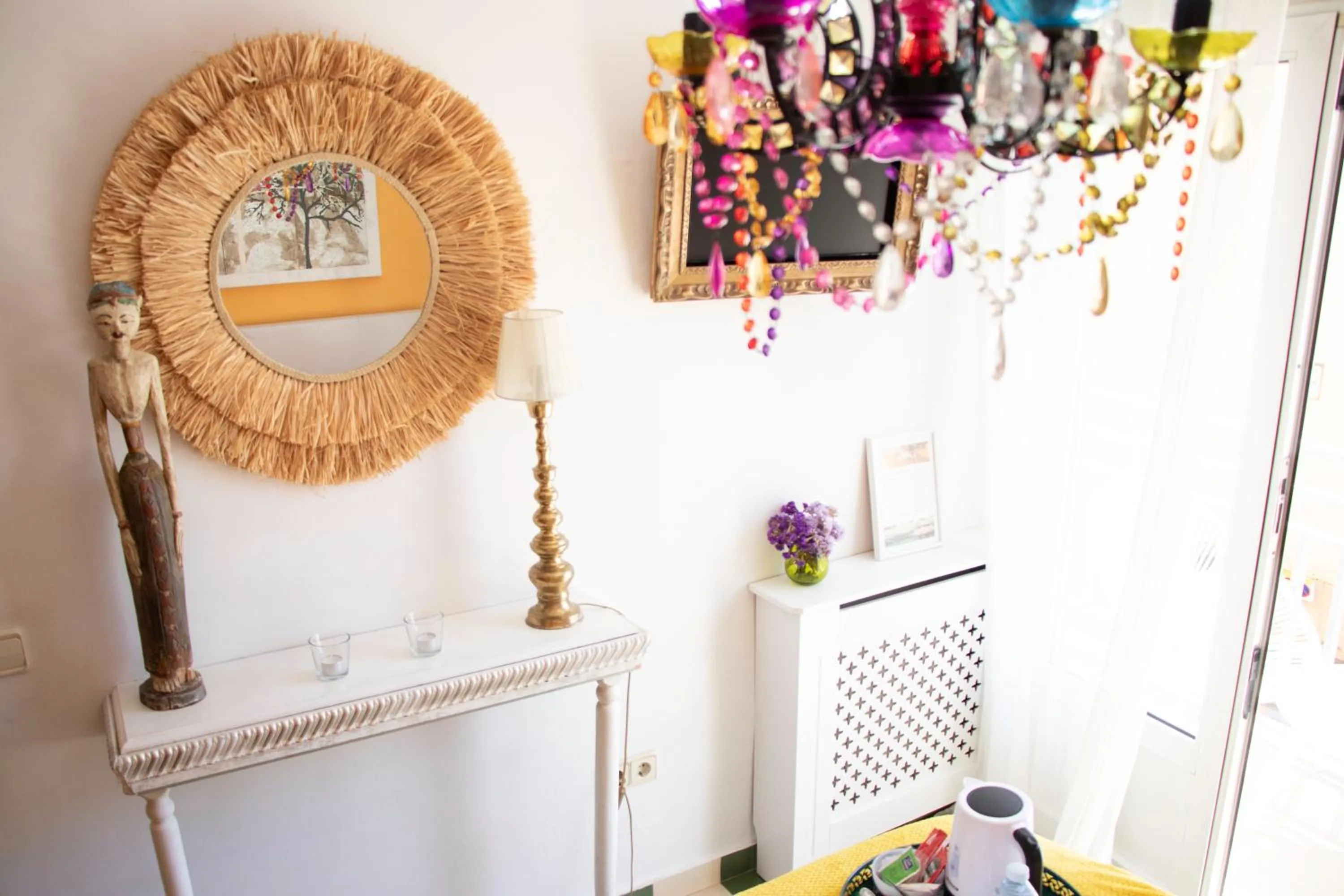 Decorative detail in La Fonda Benissa, Grupo Terra de Mar, alojamientos con encanto