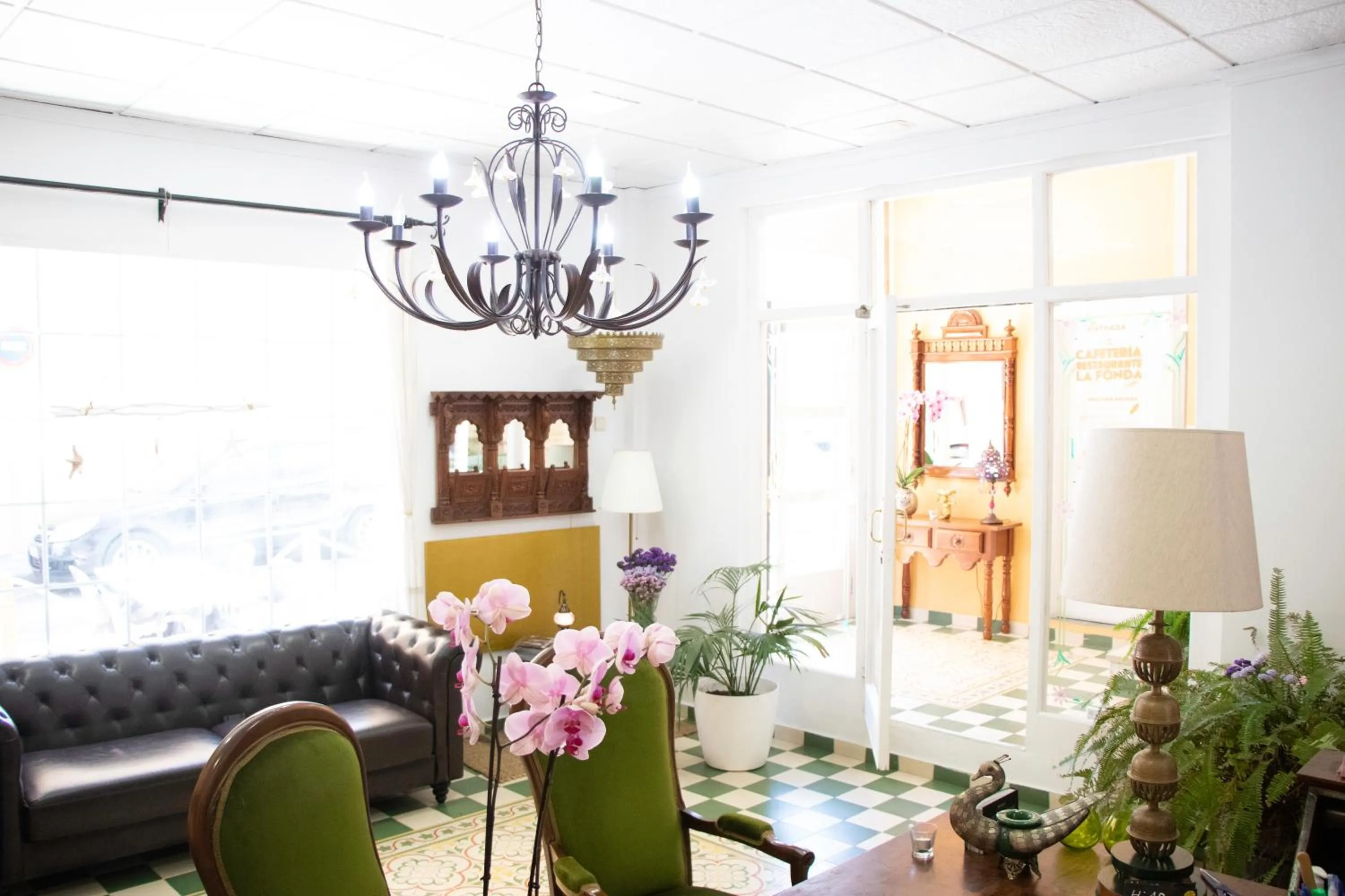 Lobby or reception in La Fonda Benissa, Grupo Terra de Mar, alojamientos con encanto