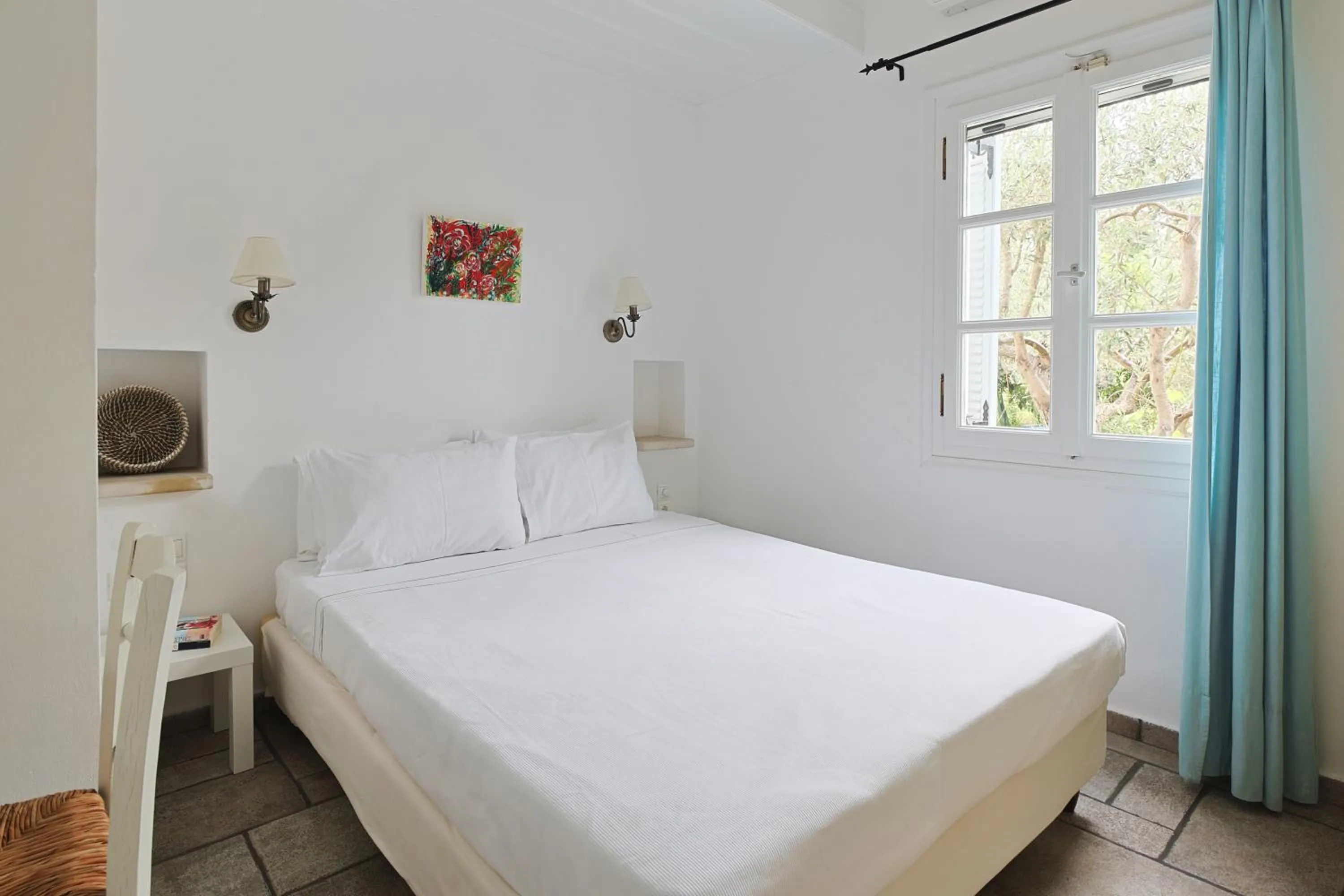 Bedroom, Bed in Villa Nika