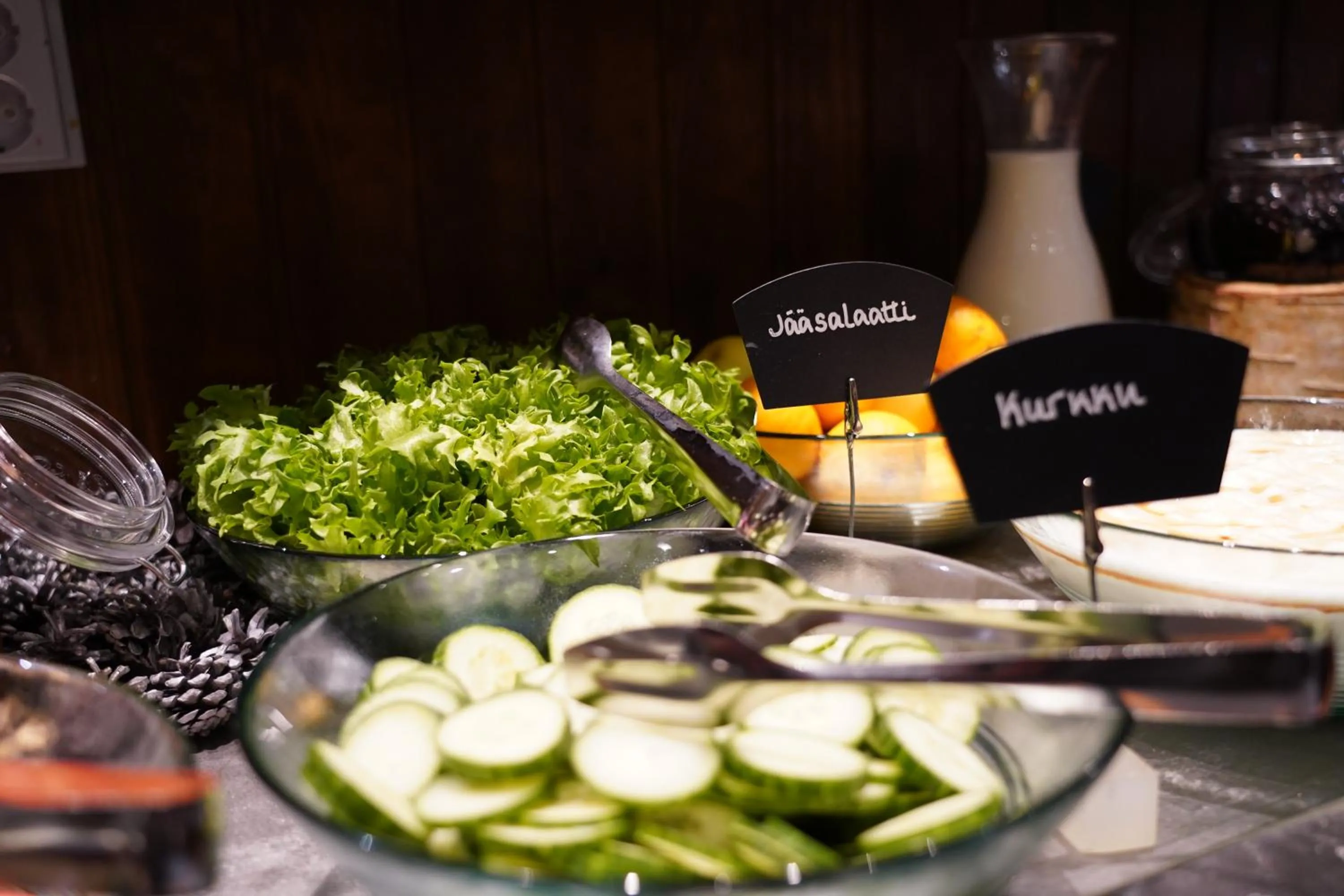 Breakfast in Santa's Hotel Aurora & Igloos