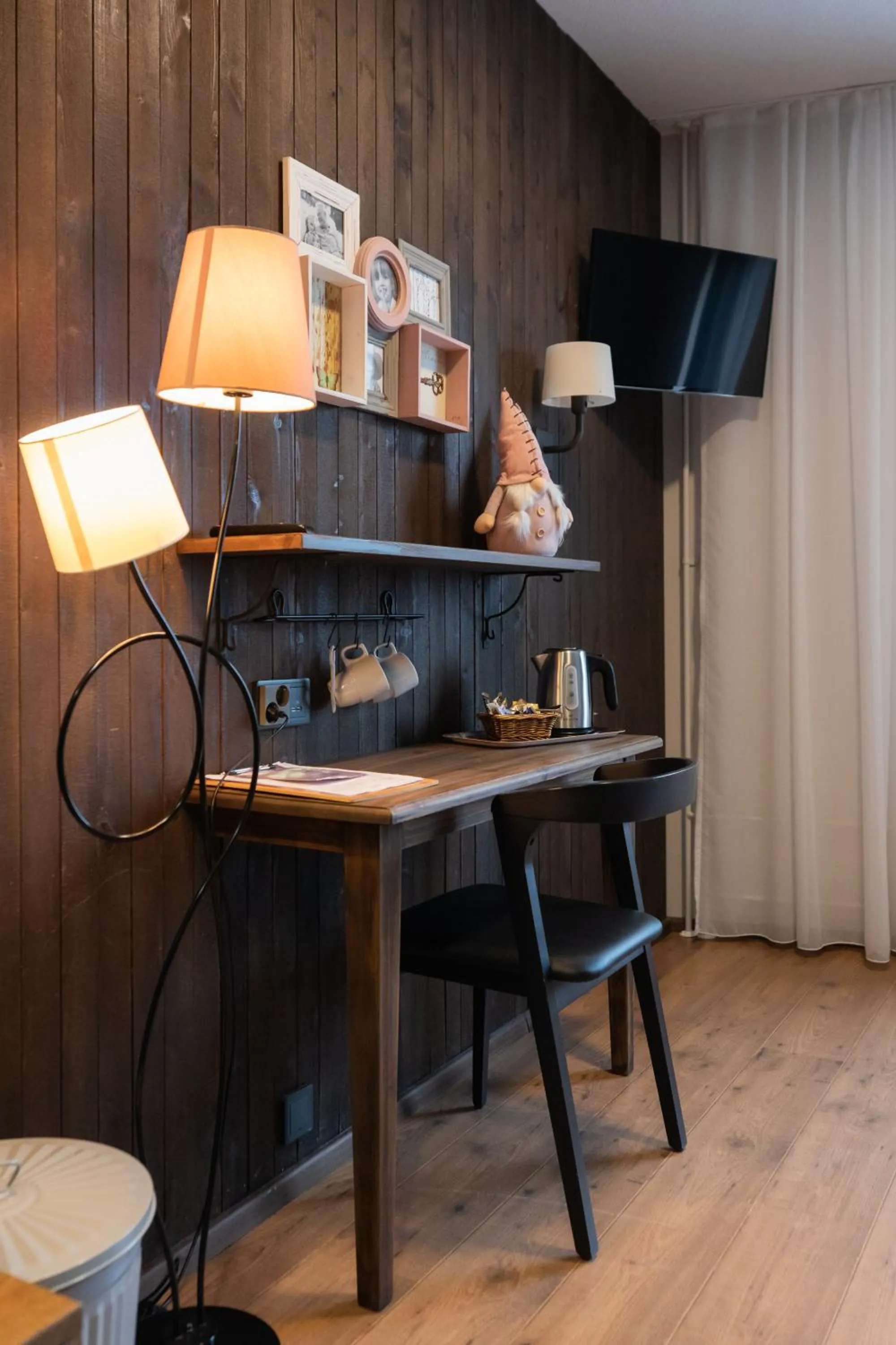 Bedroom in Santa's Hotel Aurora & Igloos