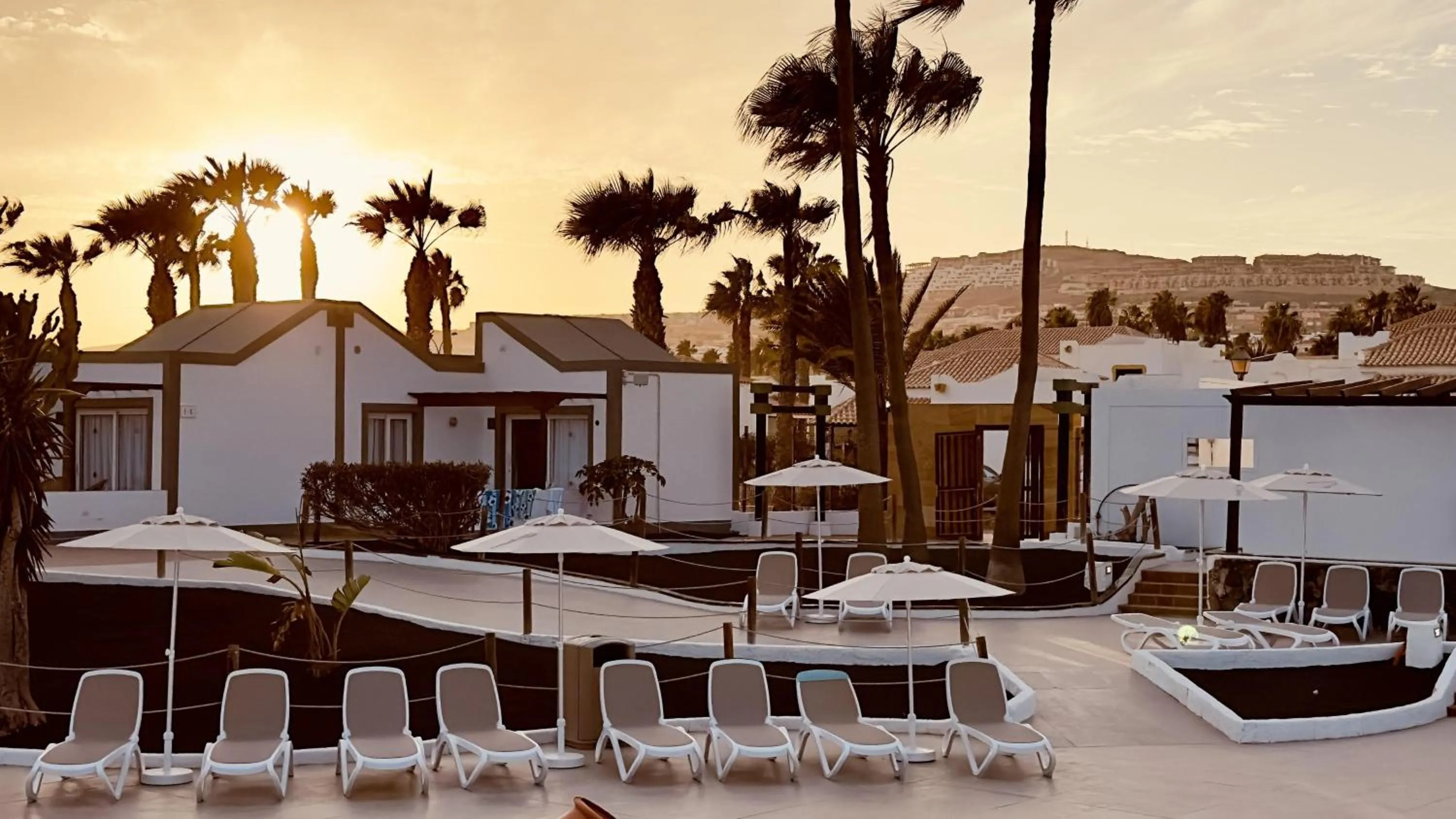 Swimming pool in Caleta Dorada