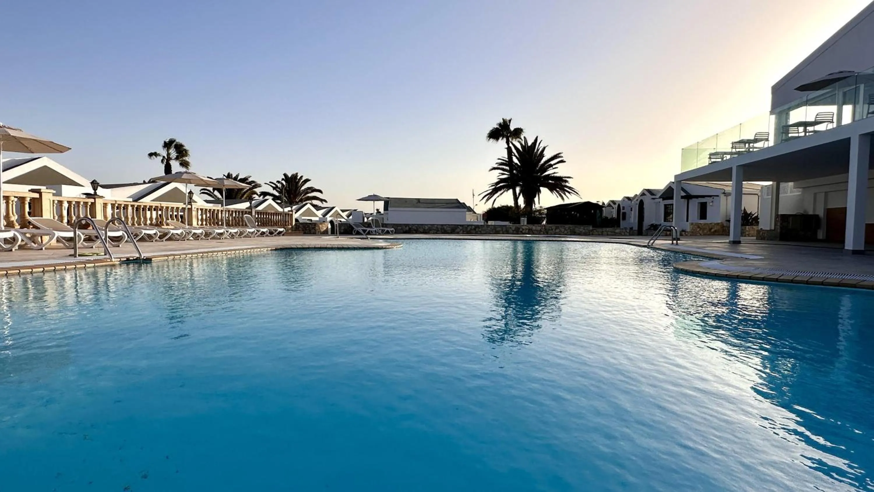 Swimming pool in Caleta Dorada