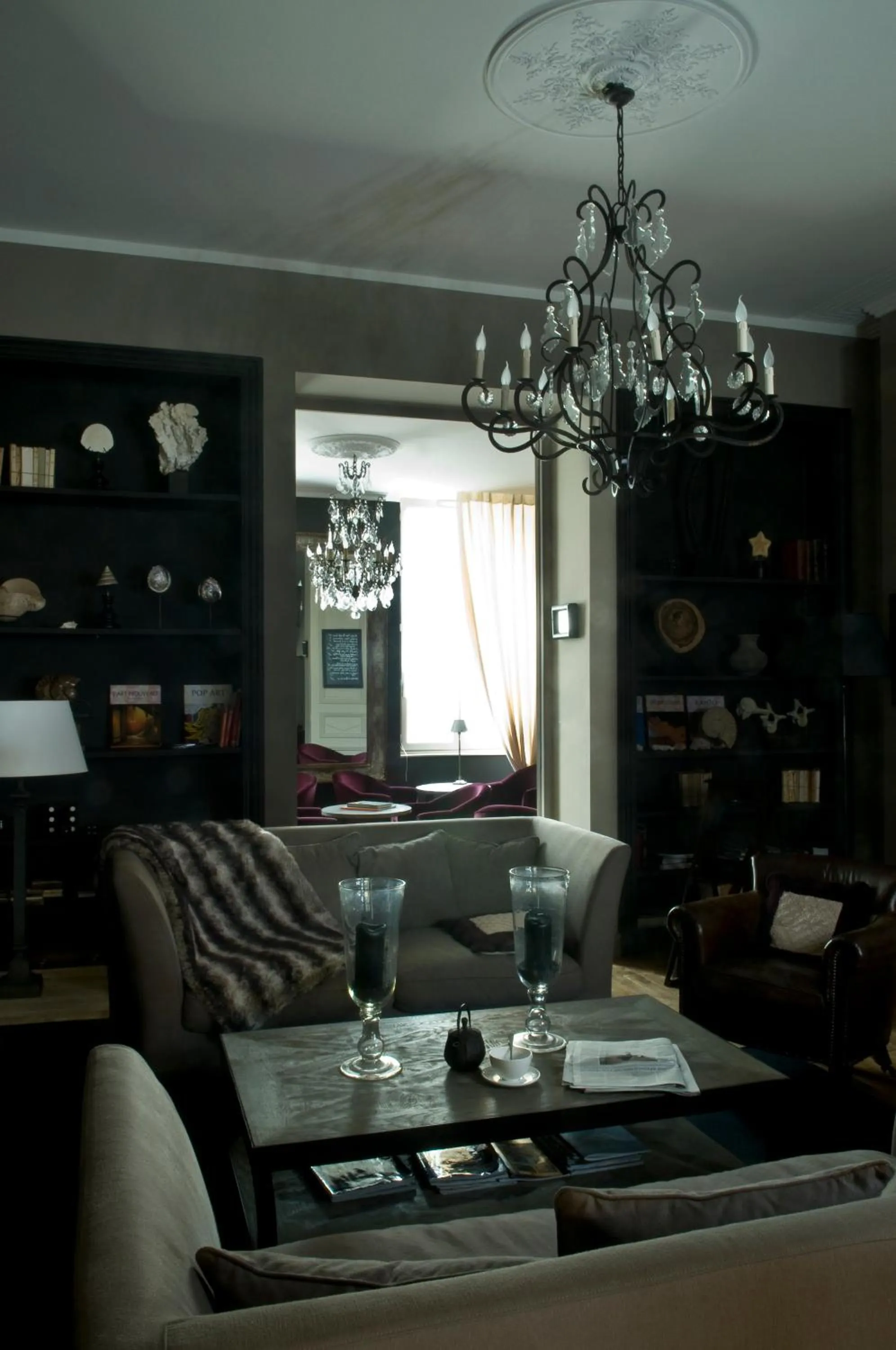 Lounge or bar in Hôtel Particulier - La Chamoiserie