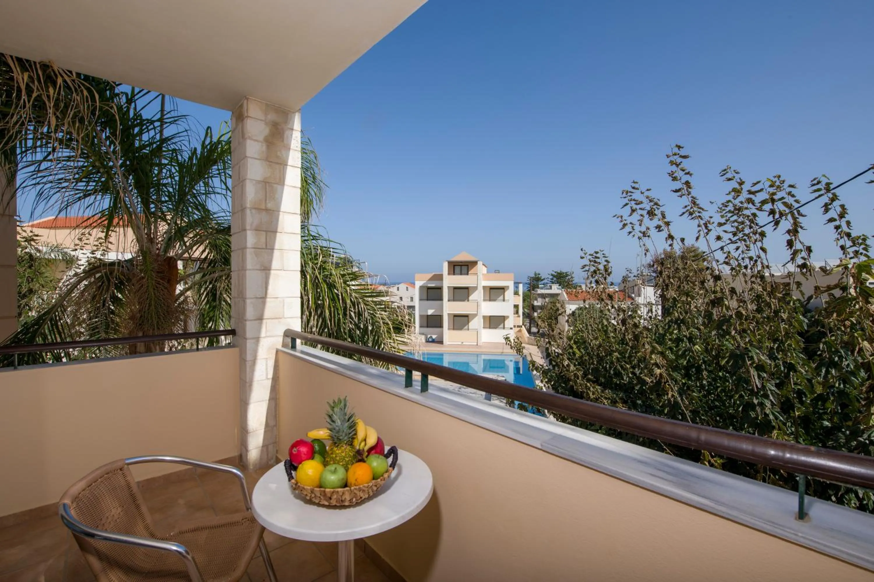 Balcony/Terrace in Creta Palm Resort Hotel & Apartments