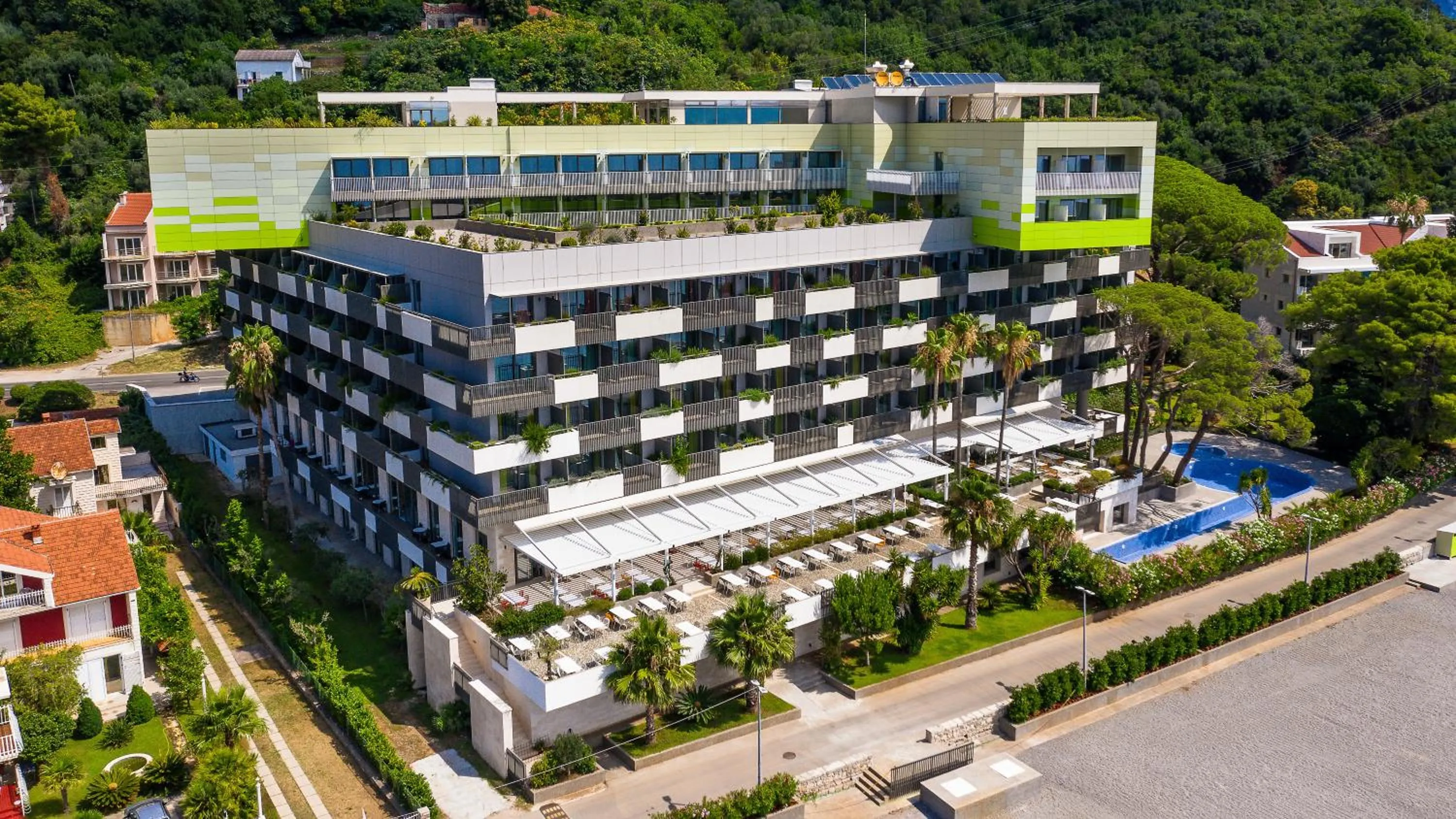 Bird's eye view in Carine Hotel Park