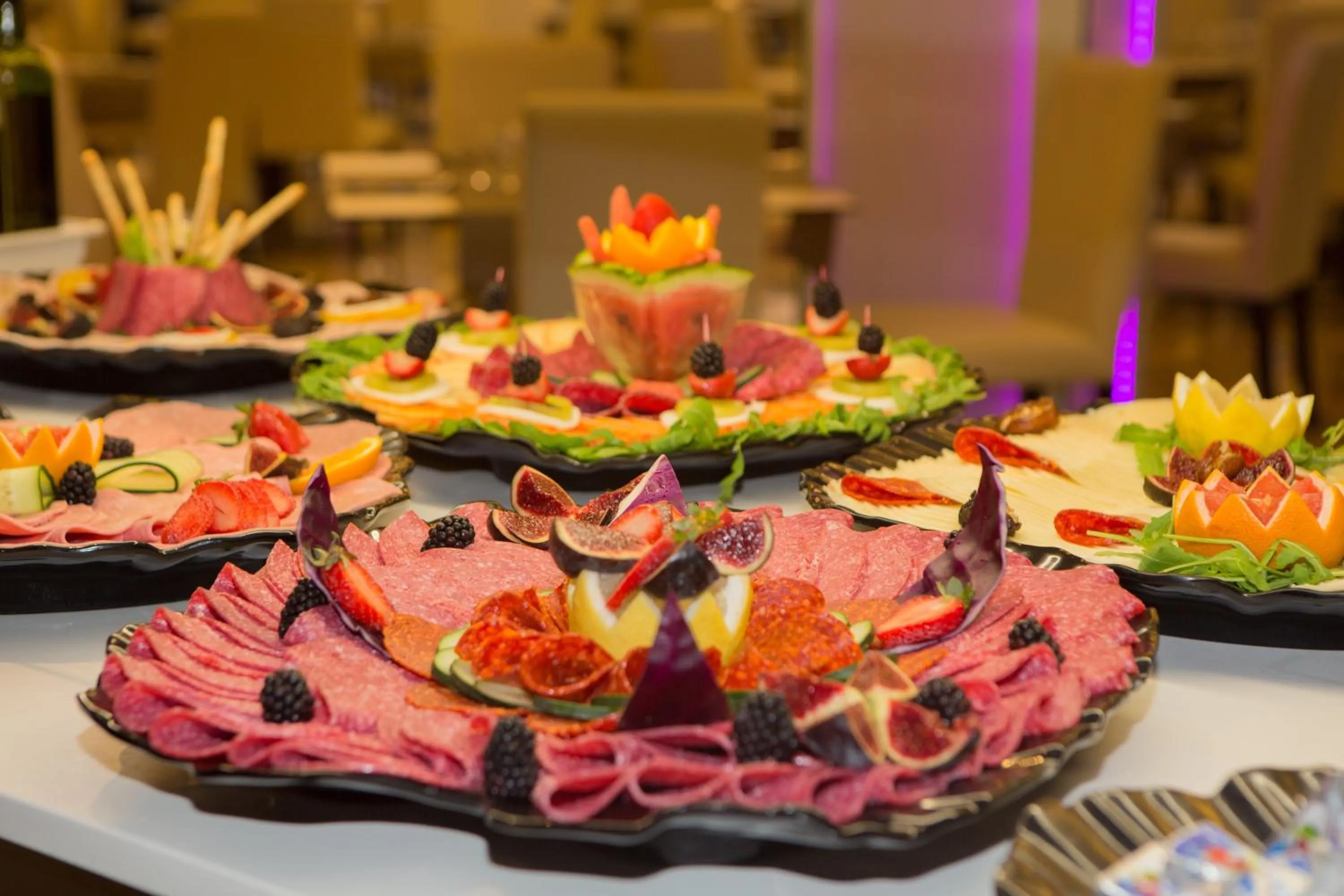 Food close-up in Hotel Luxor