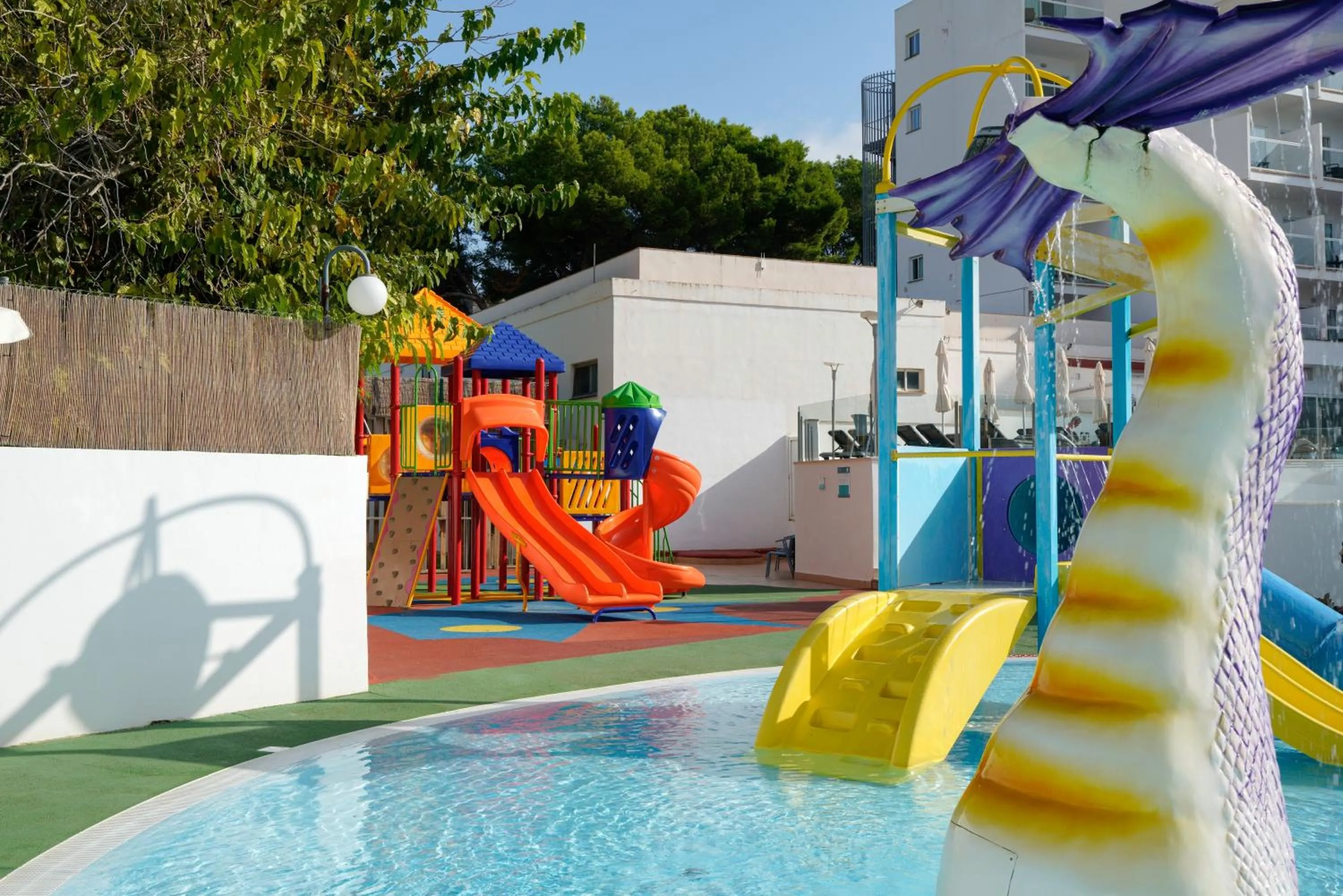 Children play ground in ILUNION Palmanova Mallorca