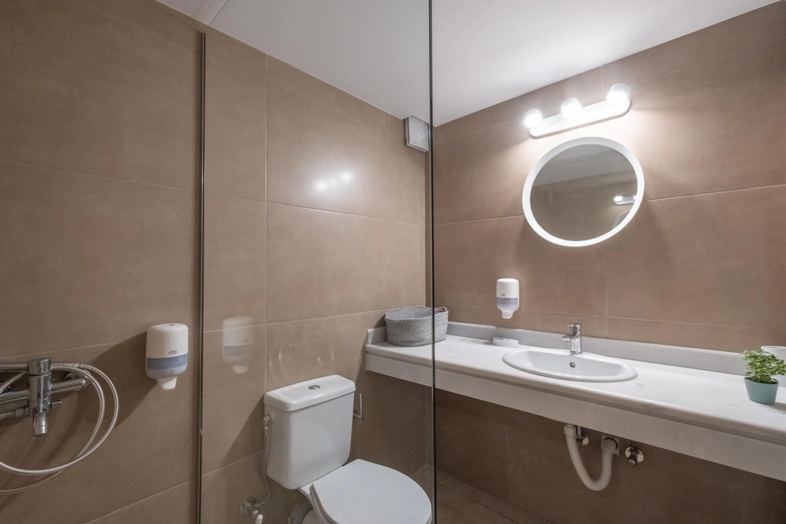 Shower in Nelly's Apartments