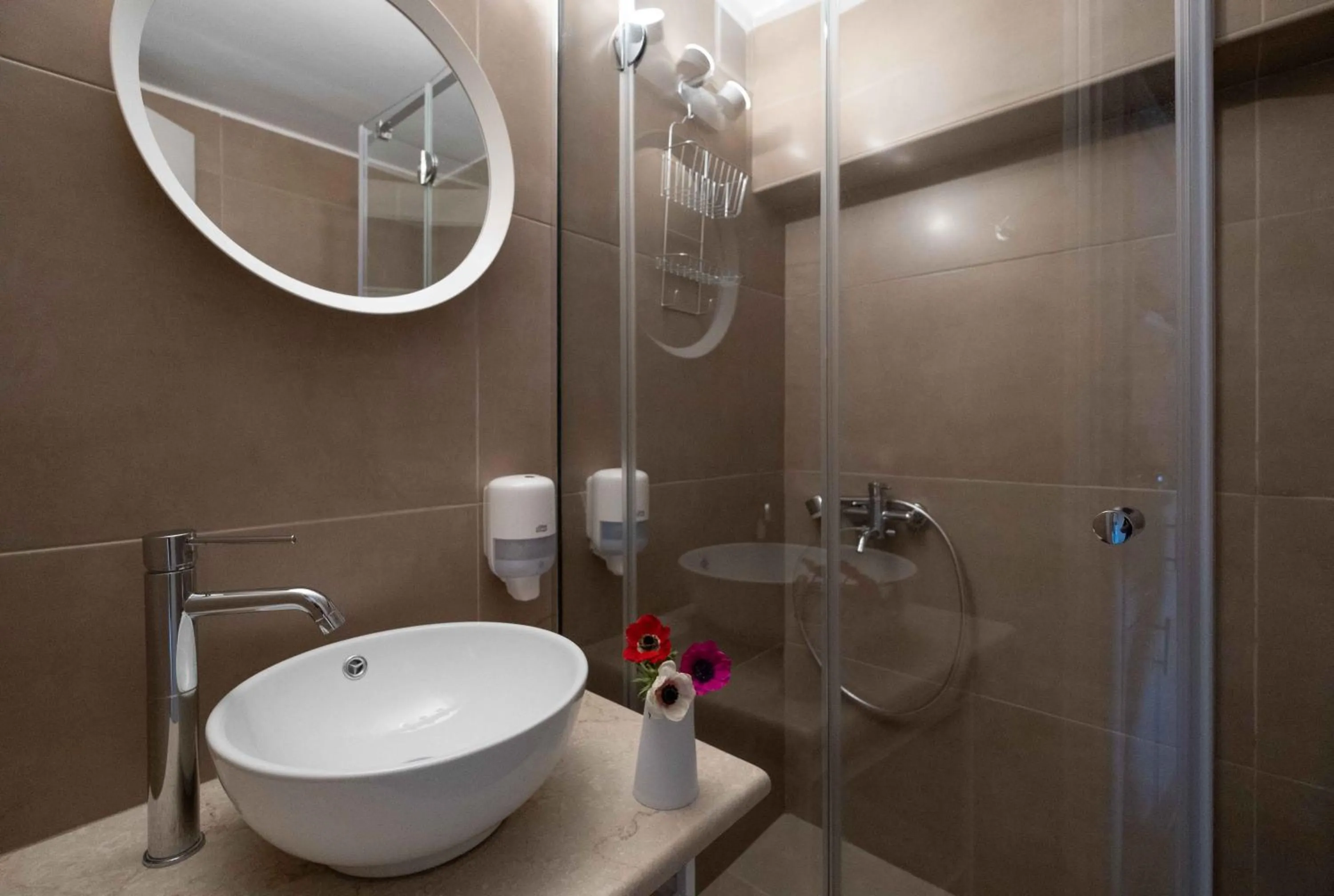 Shower in Nelly's Apartments