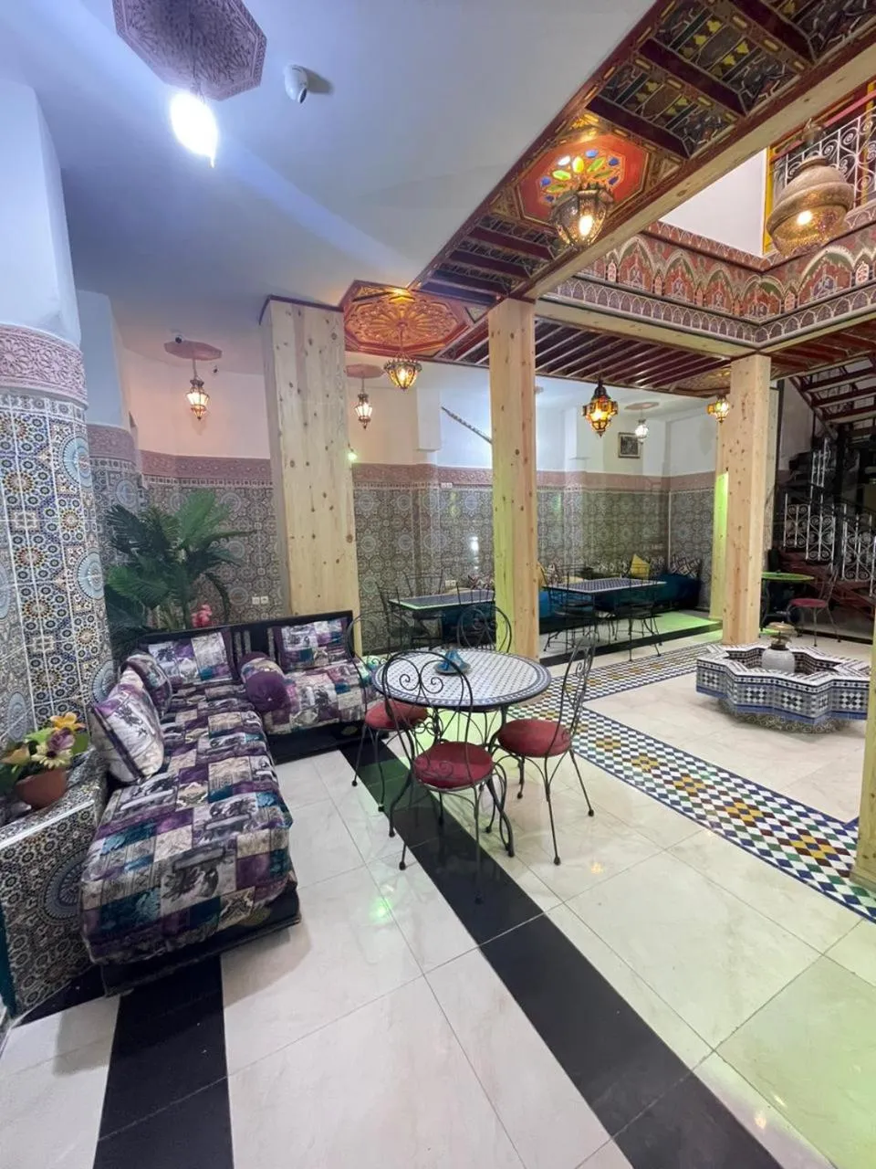 Patio in La Casa Espanyola