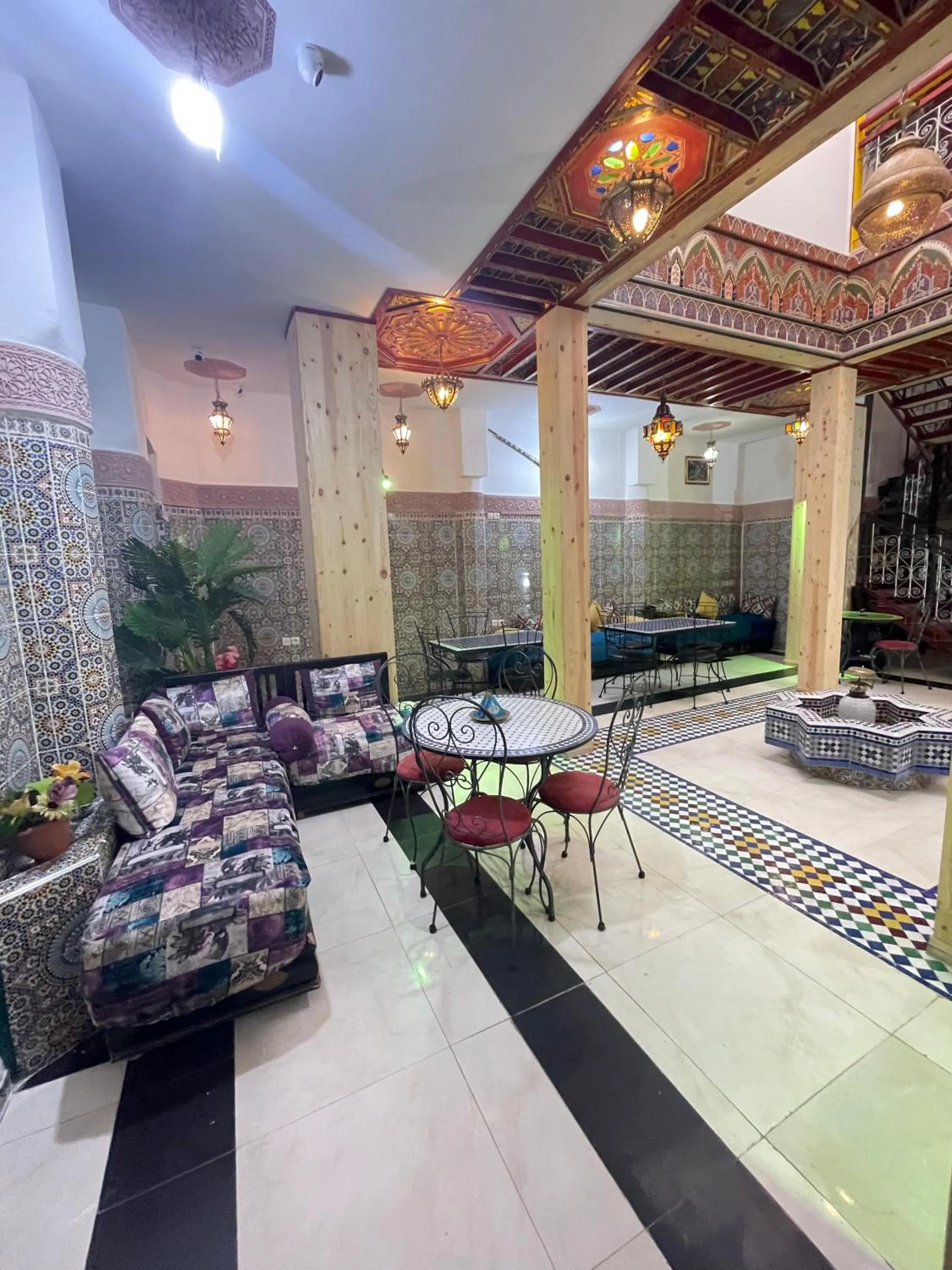 Communal lounge/ TV room in La Casa Espanyola