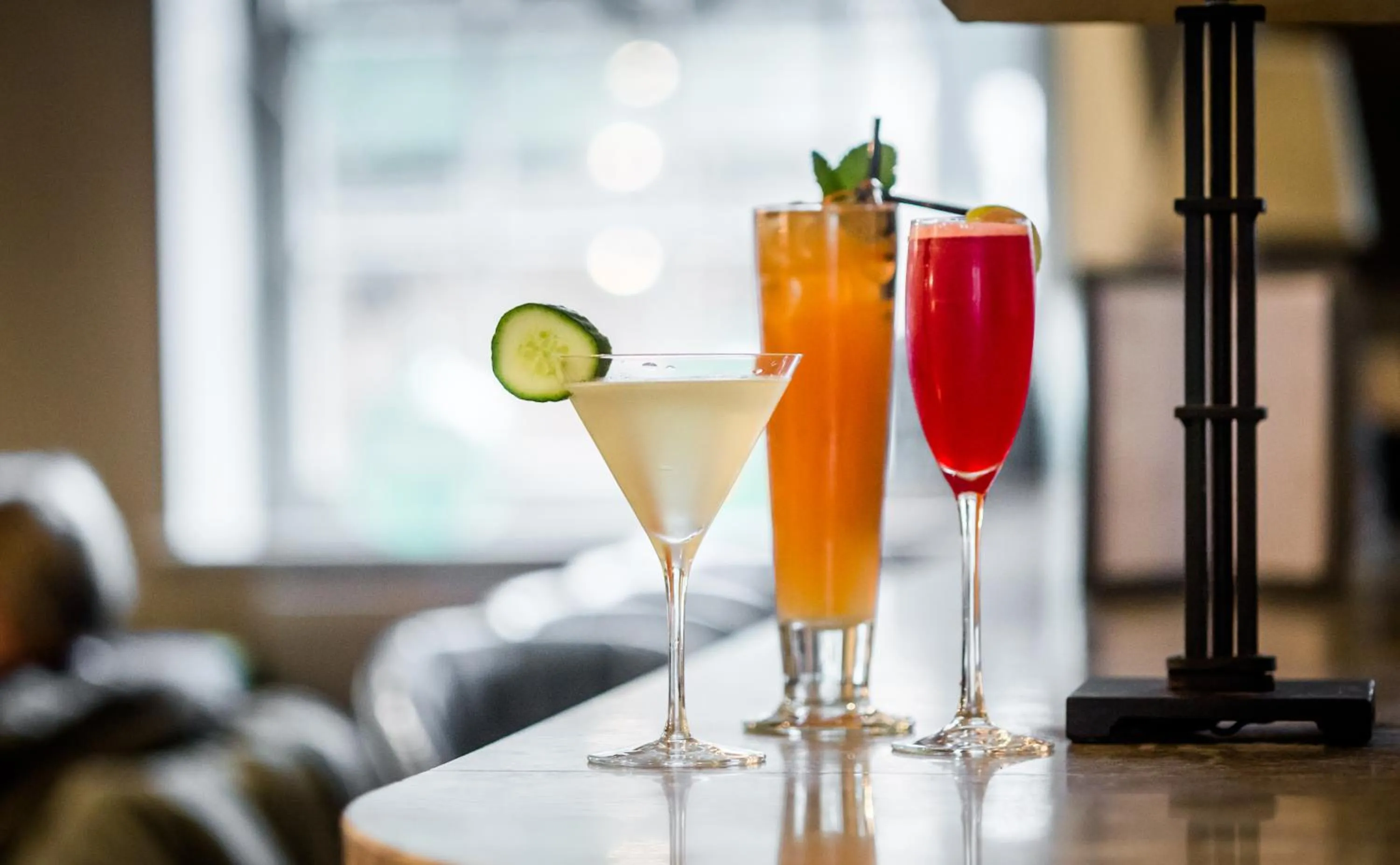 Alcoholic drinks in The Grosvenor Arms