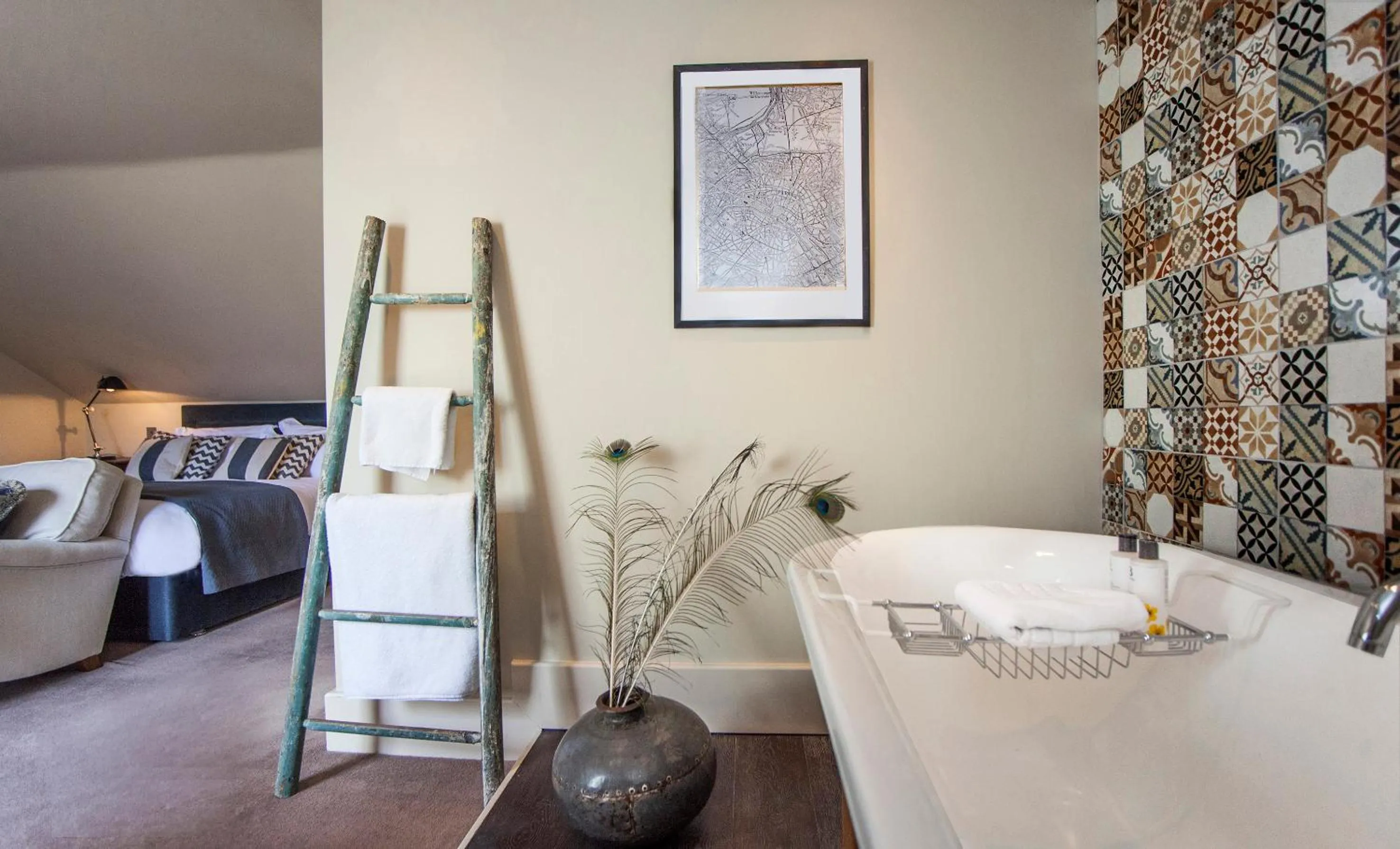 Bath, Bed in The Grosvenor Arms