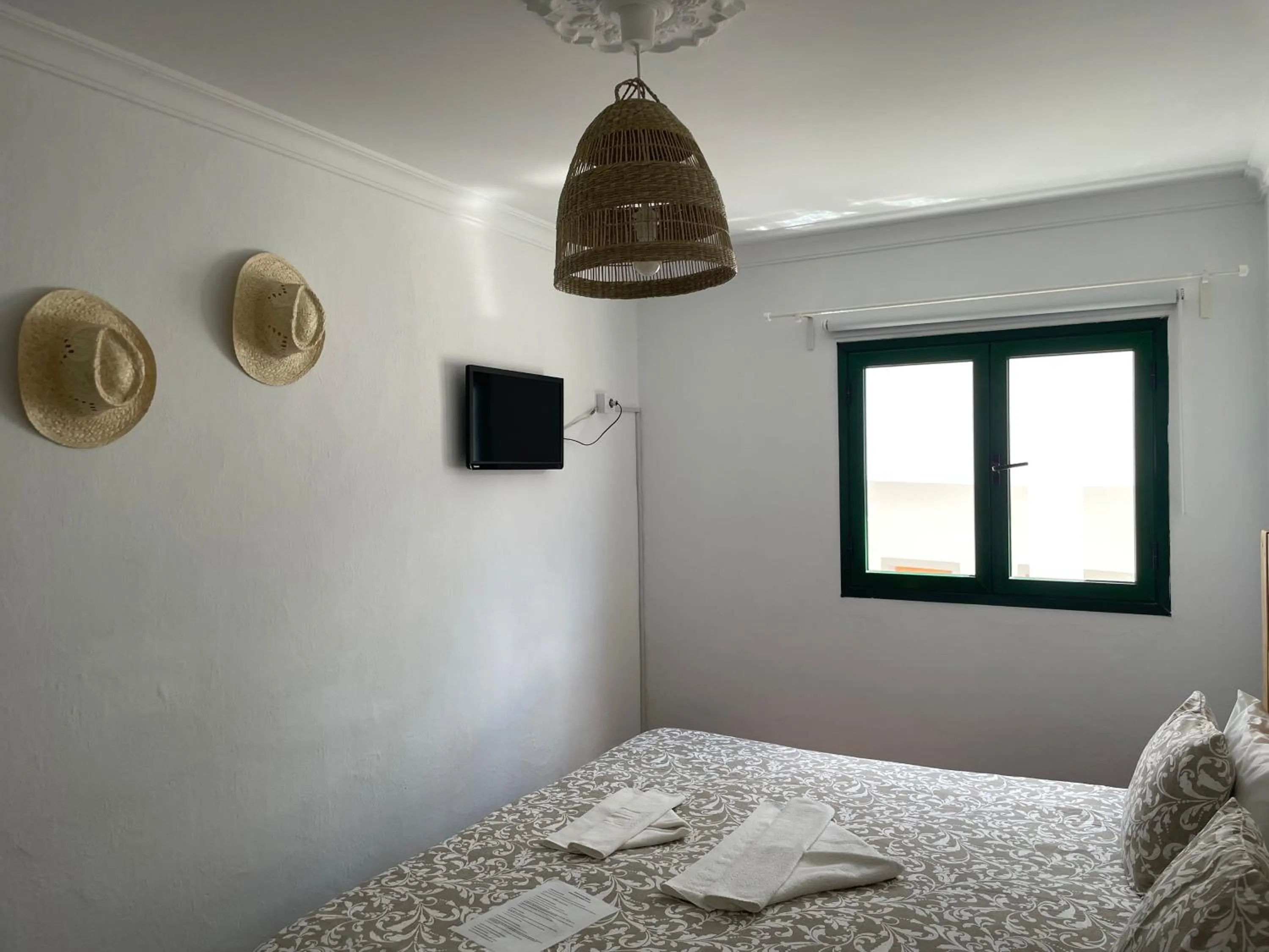 Bed in Pensión Playa