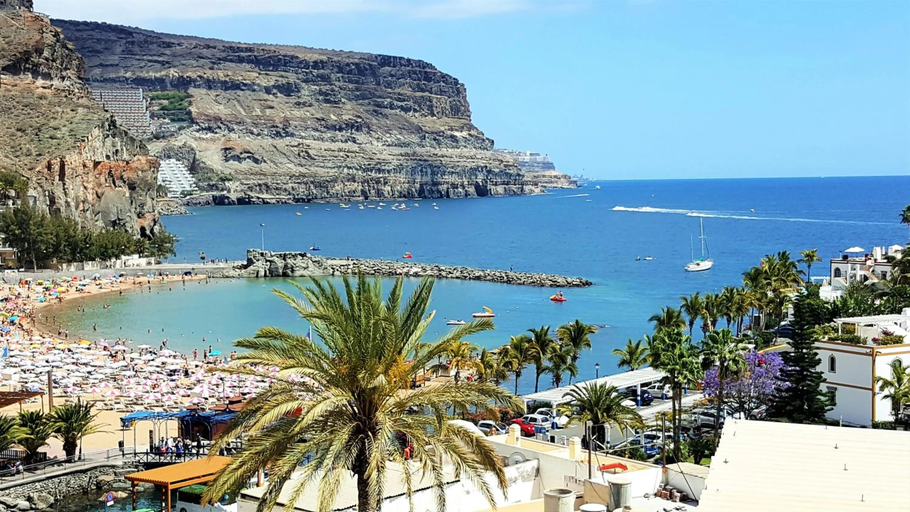Sea view in Pensión Playa