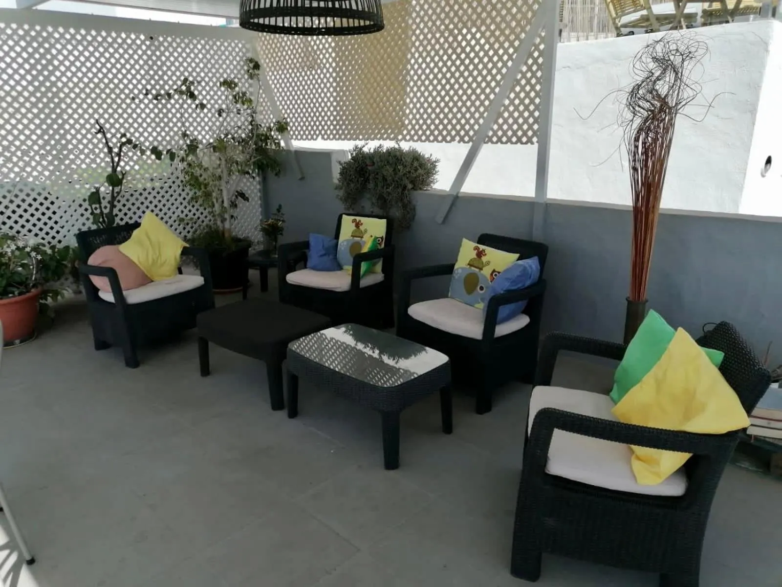Balcony/Terrace in Pensión Playa