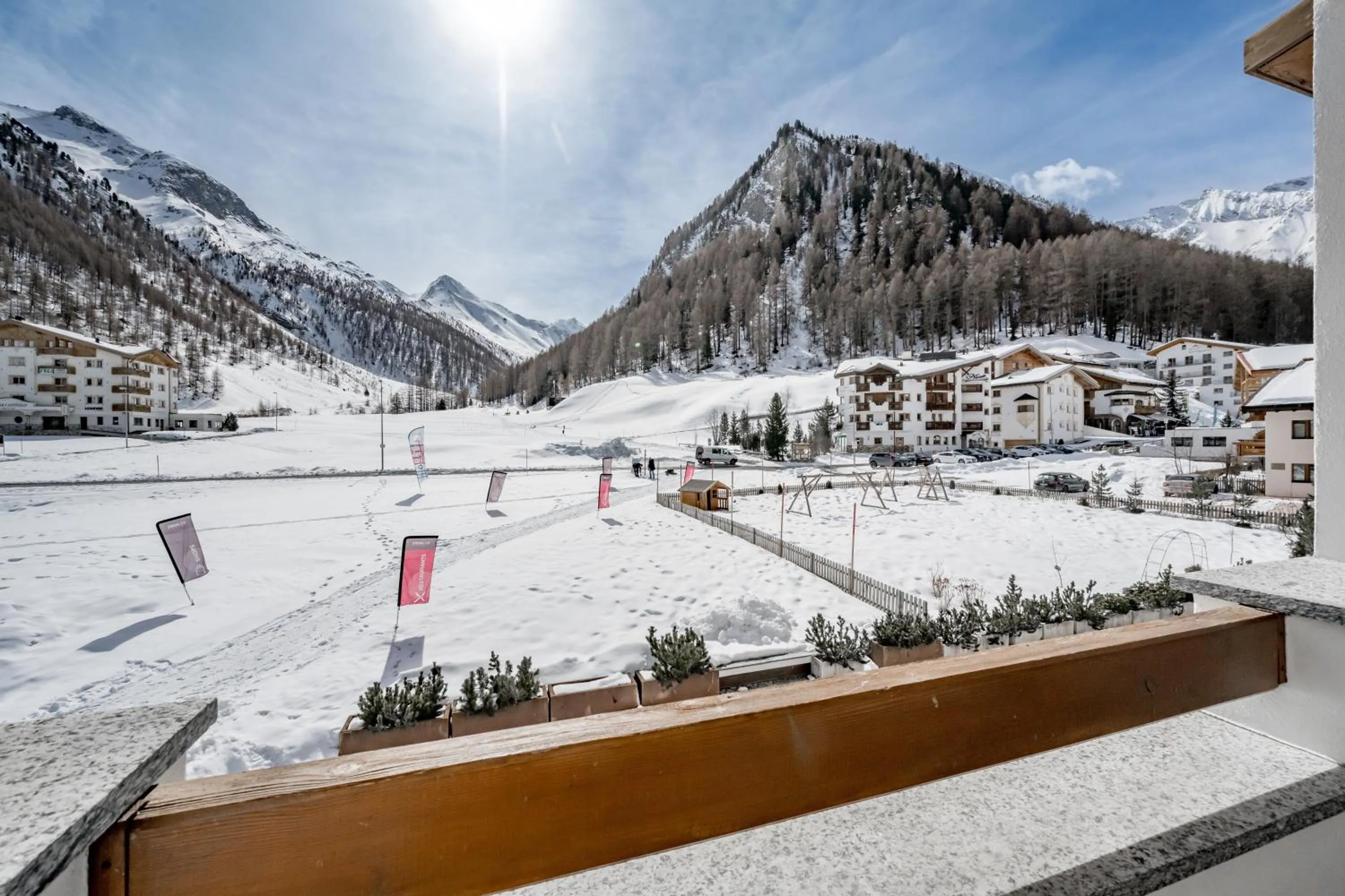 Natural landscape in Hotel Nevada