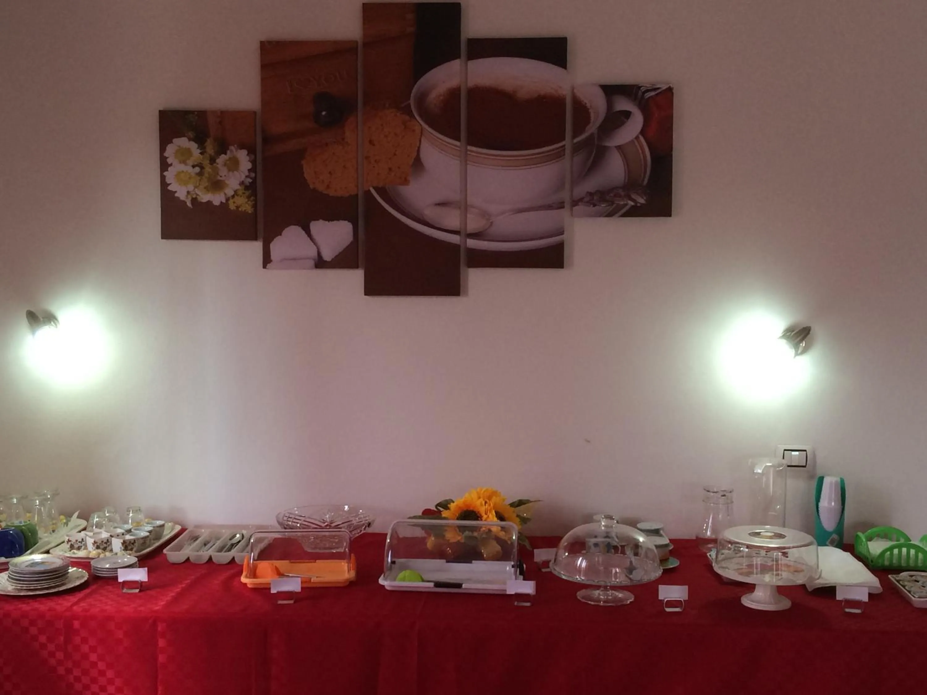 Lounge or bar in Villa Anna B&B