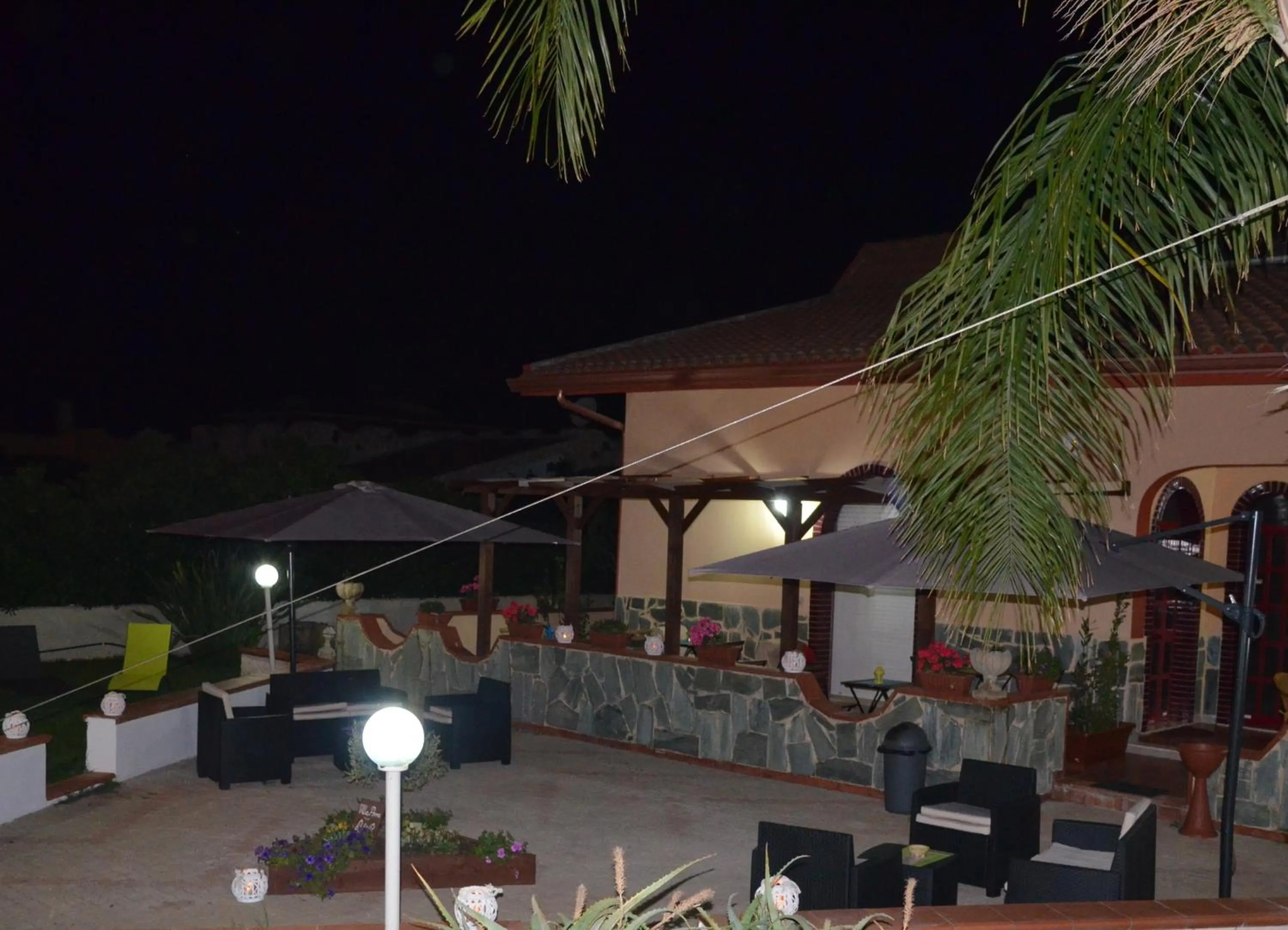 Patio in Villa Anna B&B