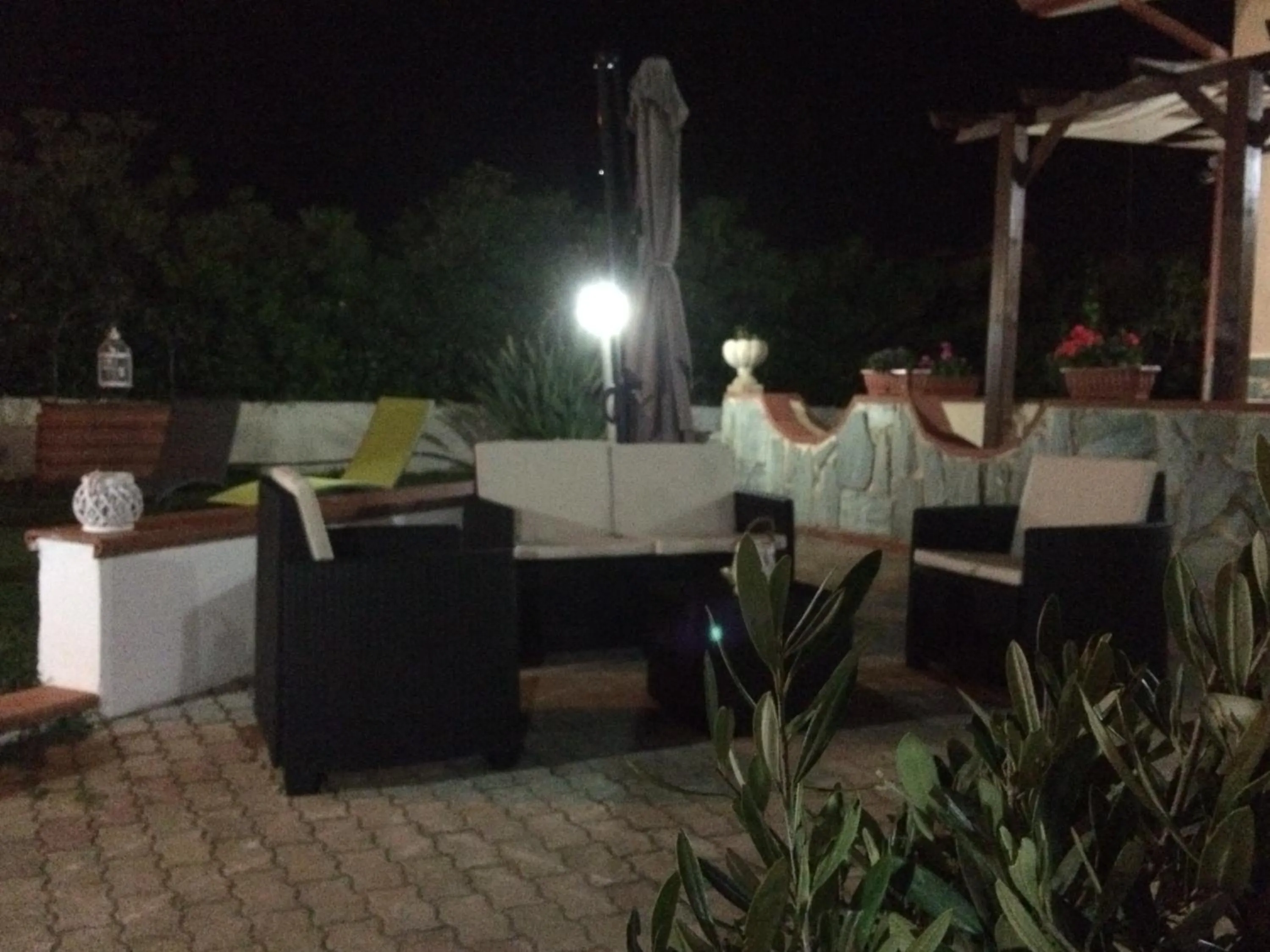 Patio in Villa Anna B&B