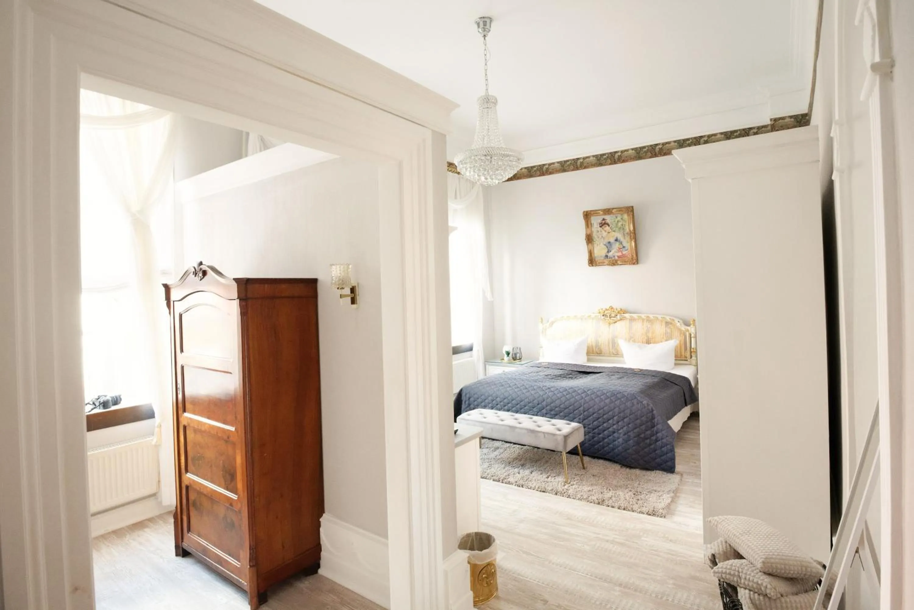 Staff, Bed in Burghotel Haselünne