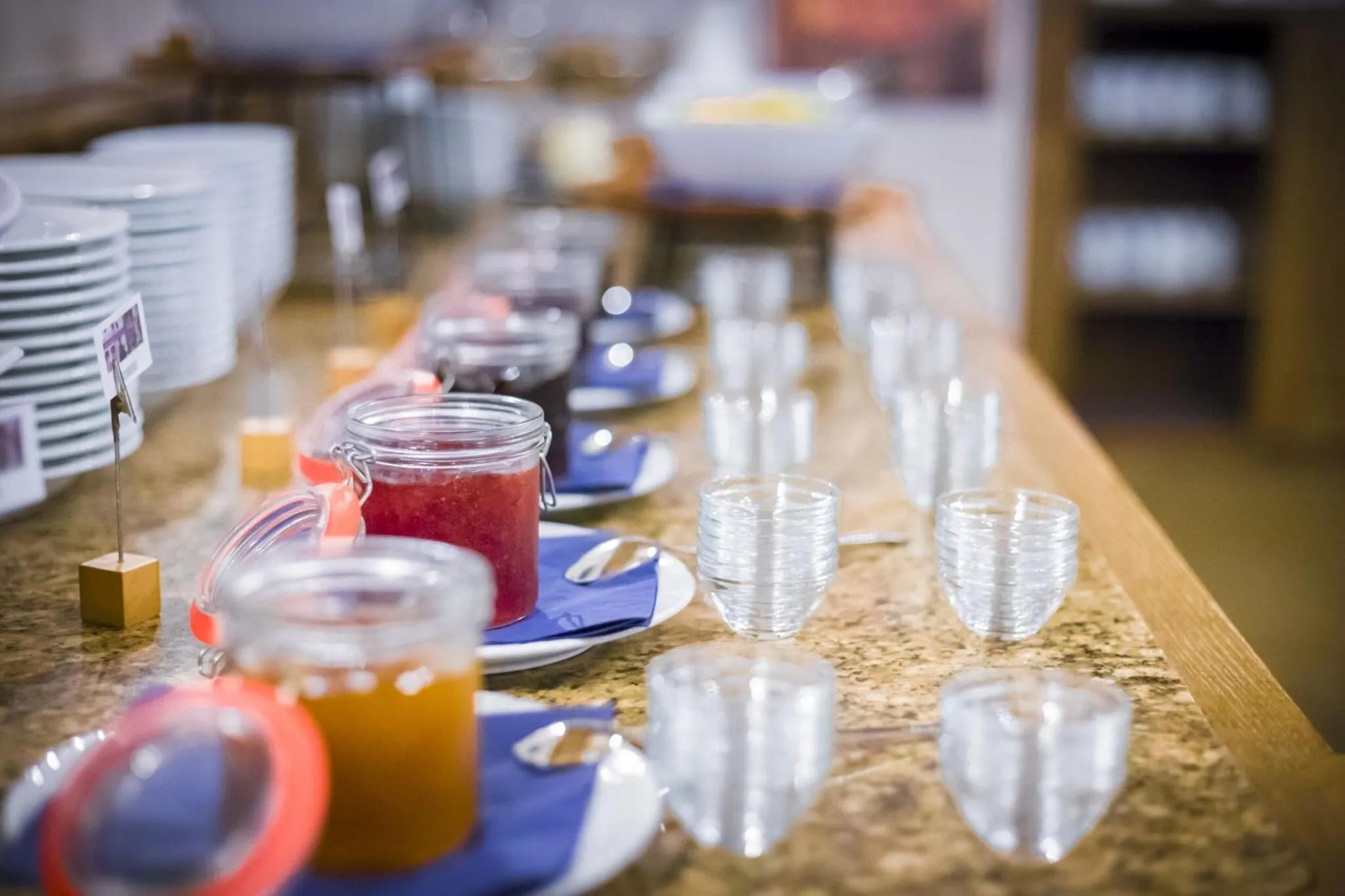 Buffet breakfast in Burghotel Haselünne