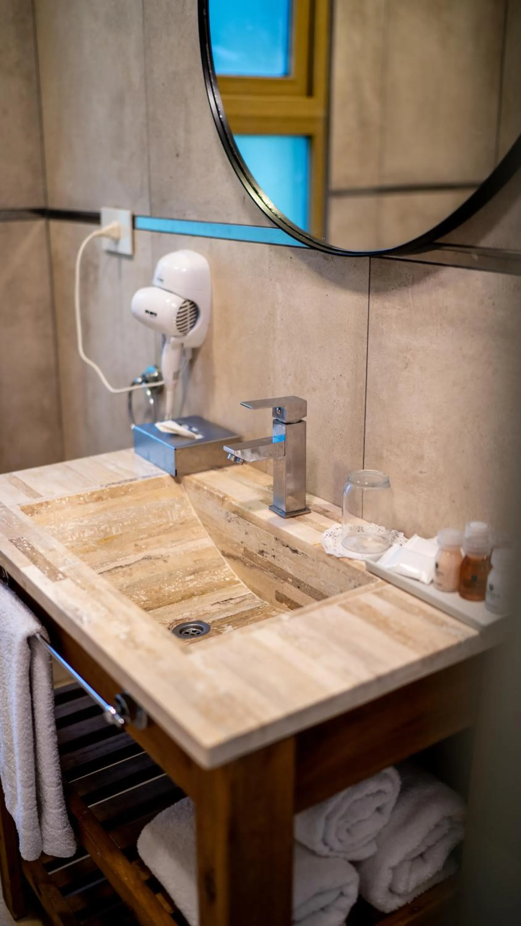 Bathroom in La Reserva Virgin Lodge
