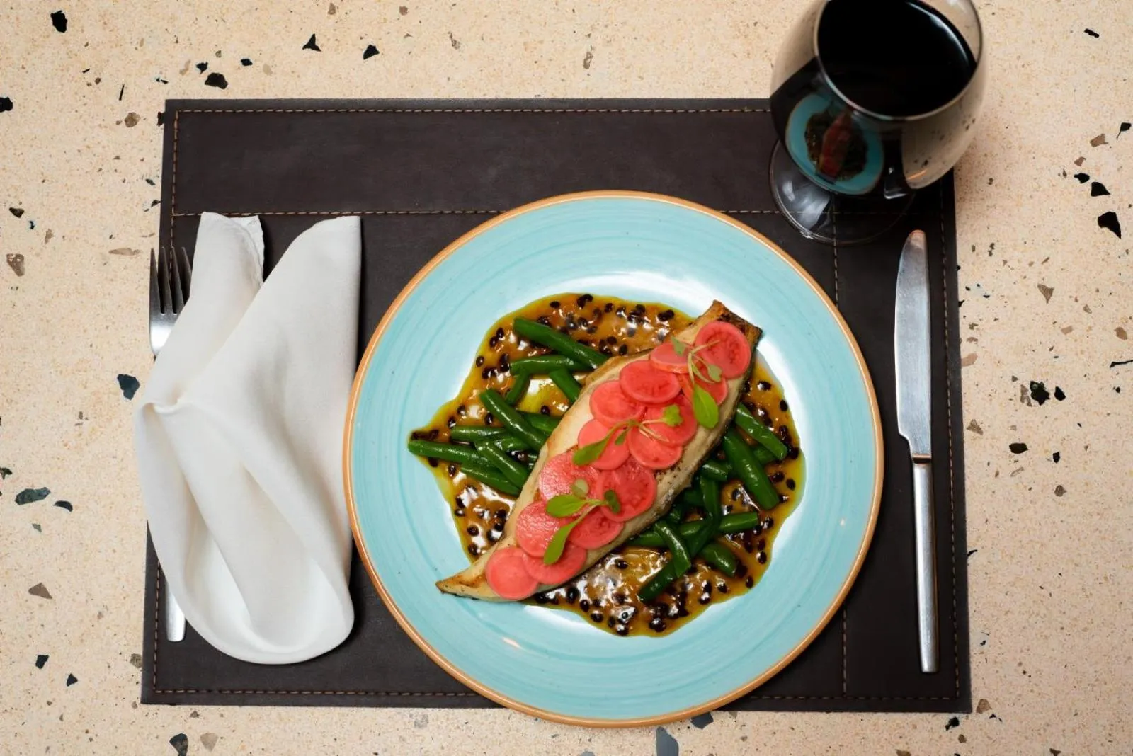 Food and drinks in La Reserva Virgin Lodge