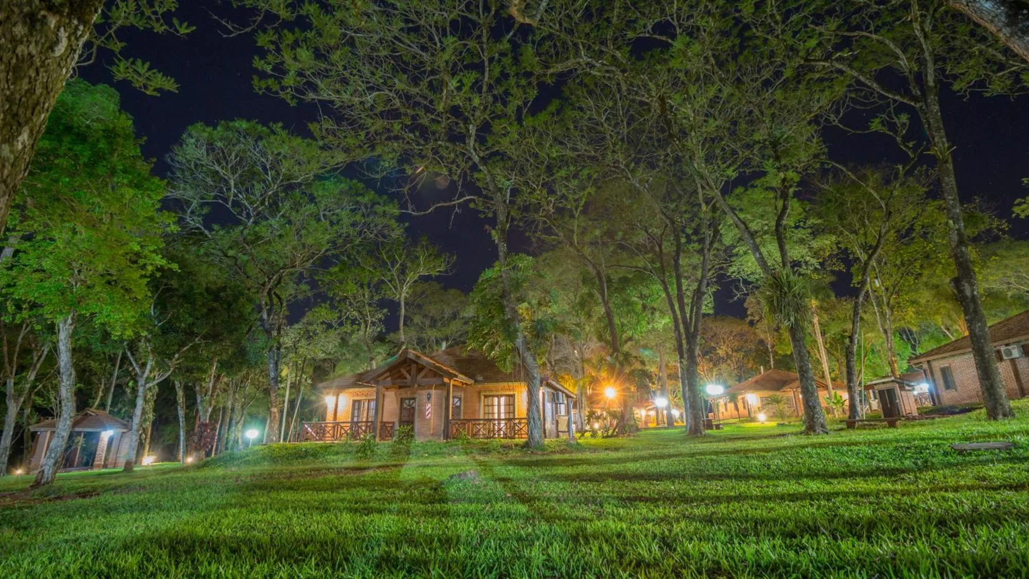 Garden view in Complejo Americano