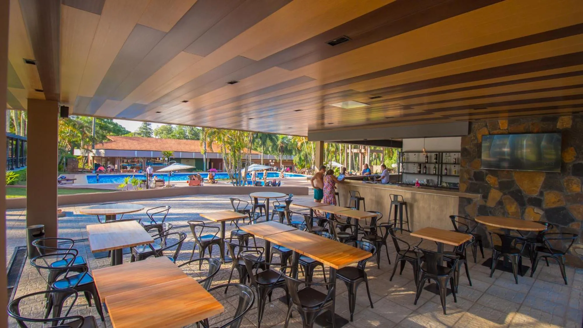 Lounge or bar in Complejo Americano