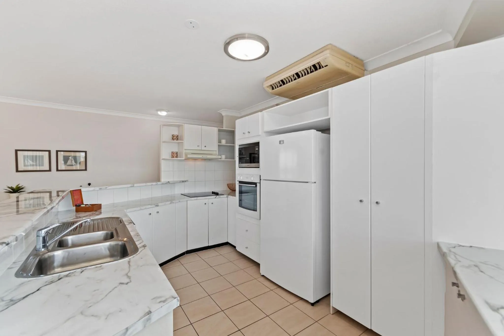 kitchen in Mariners North Holiday Apartments