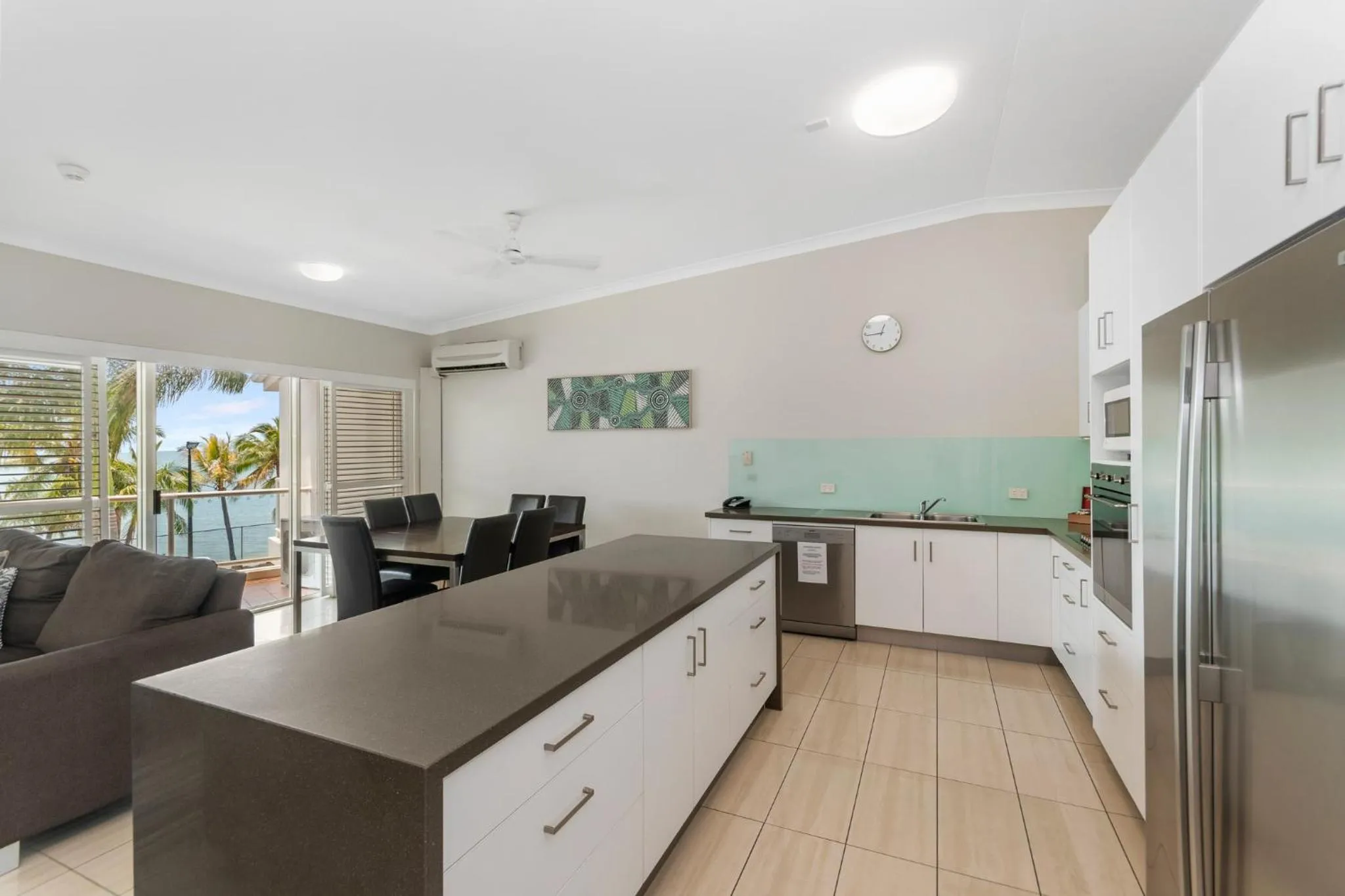 kitchen in Mariners North Holiday Apartments