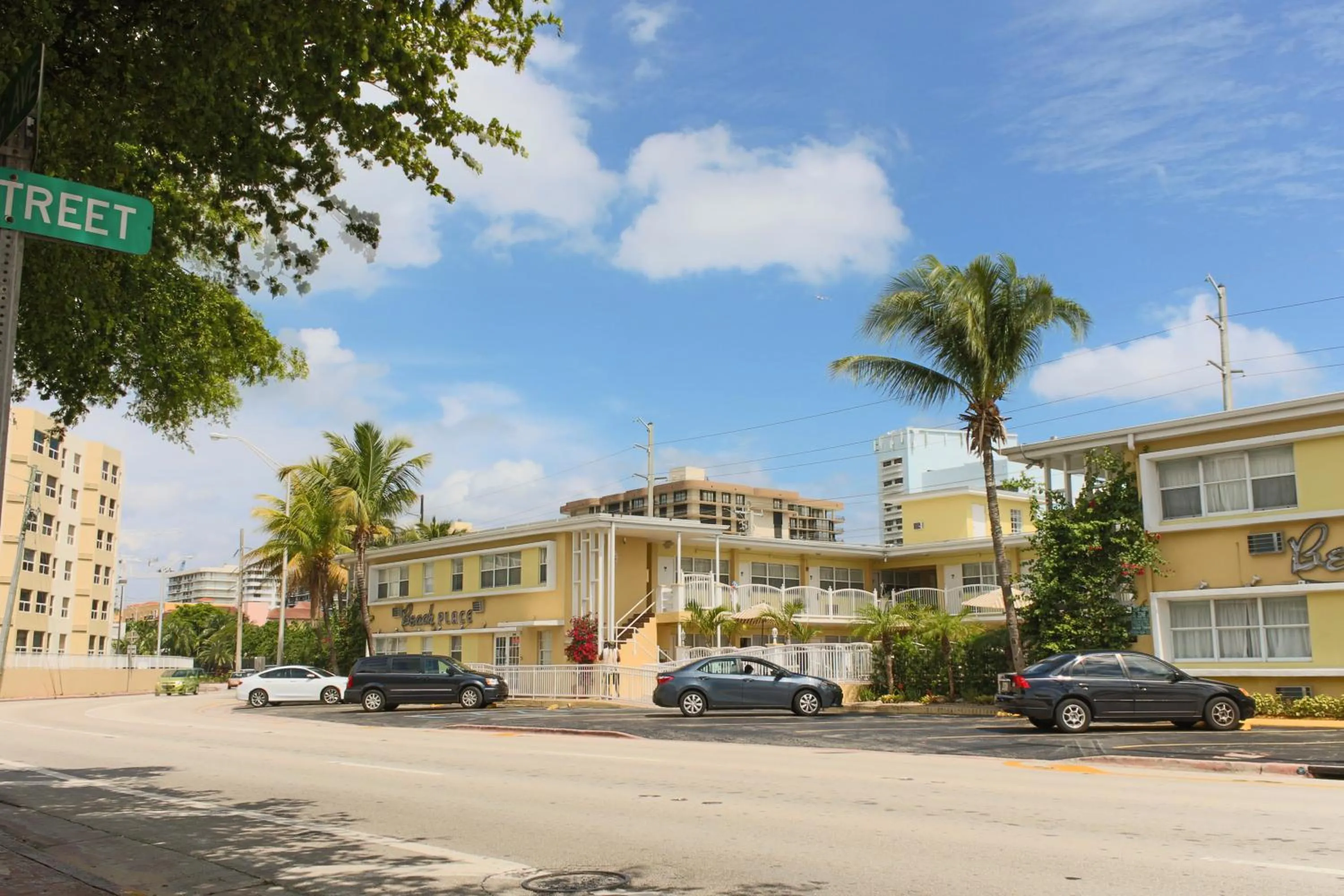 Property building in Beach Place Hotel