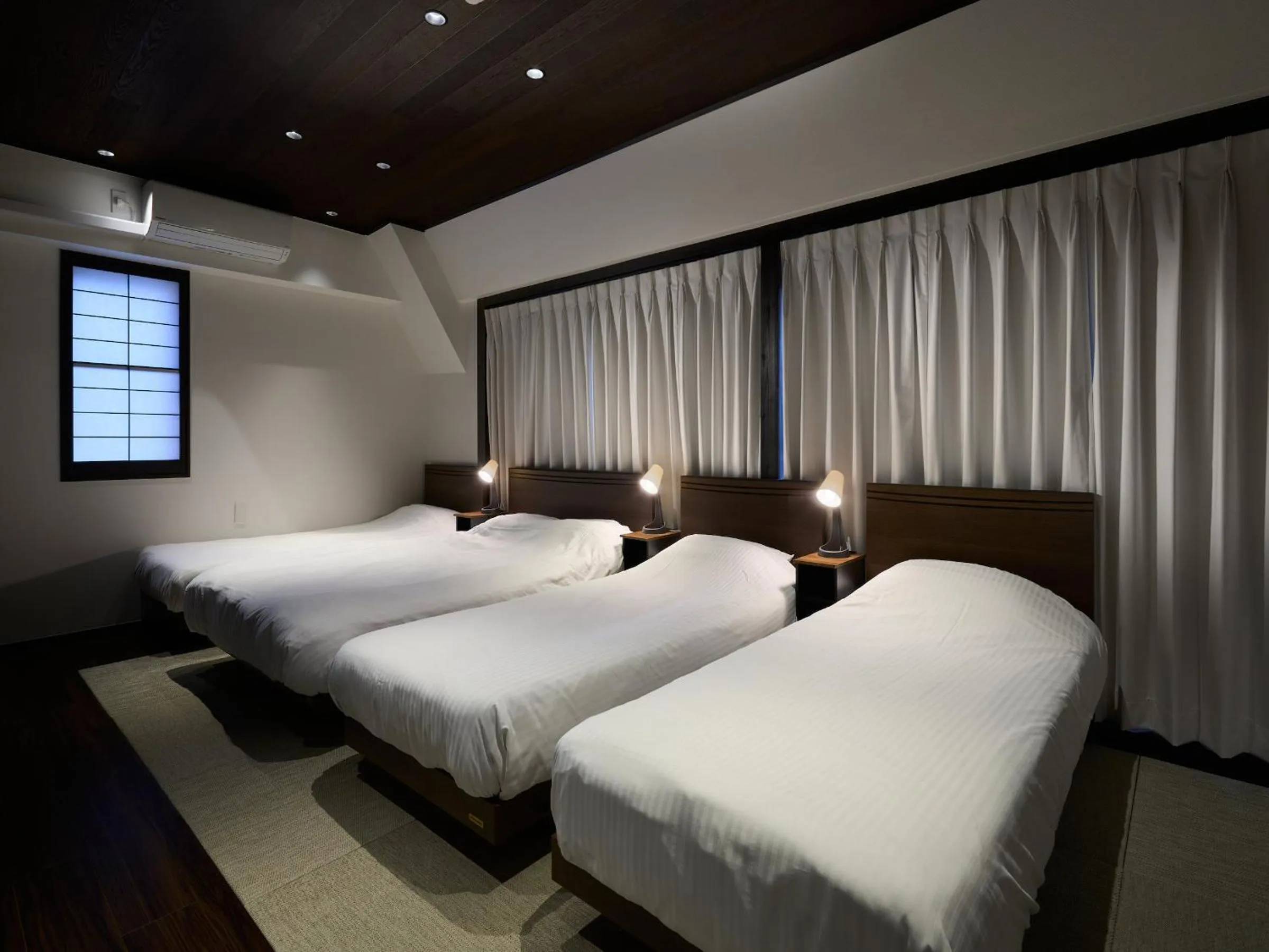 Bed in Shinjuku City Hotel N.U.T.S Tokyo