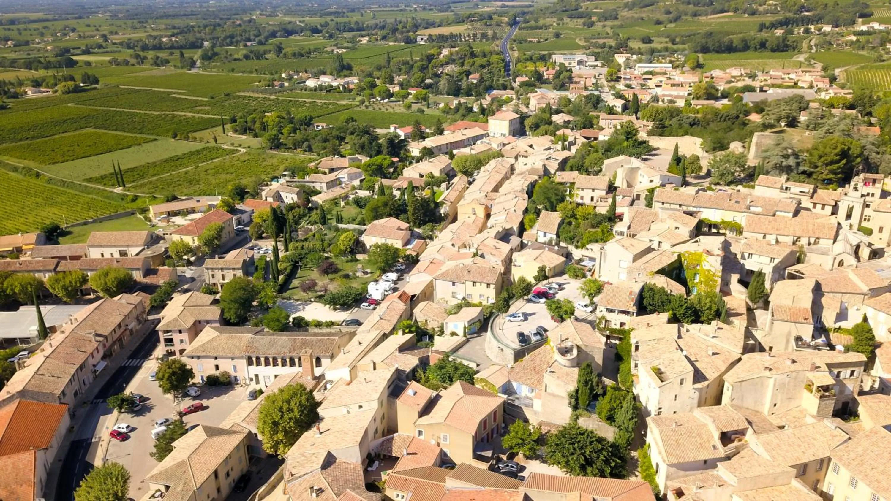 Bird's eye view in Hotel Du Midi