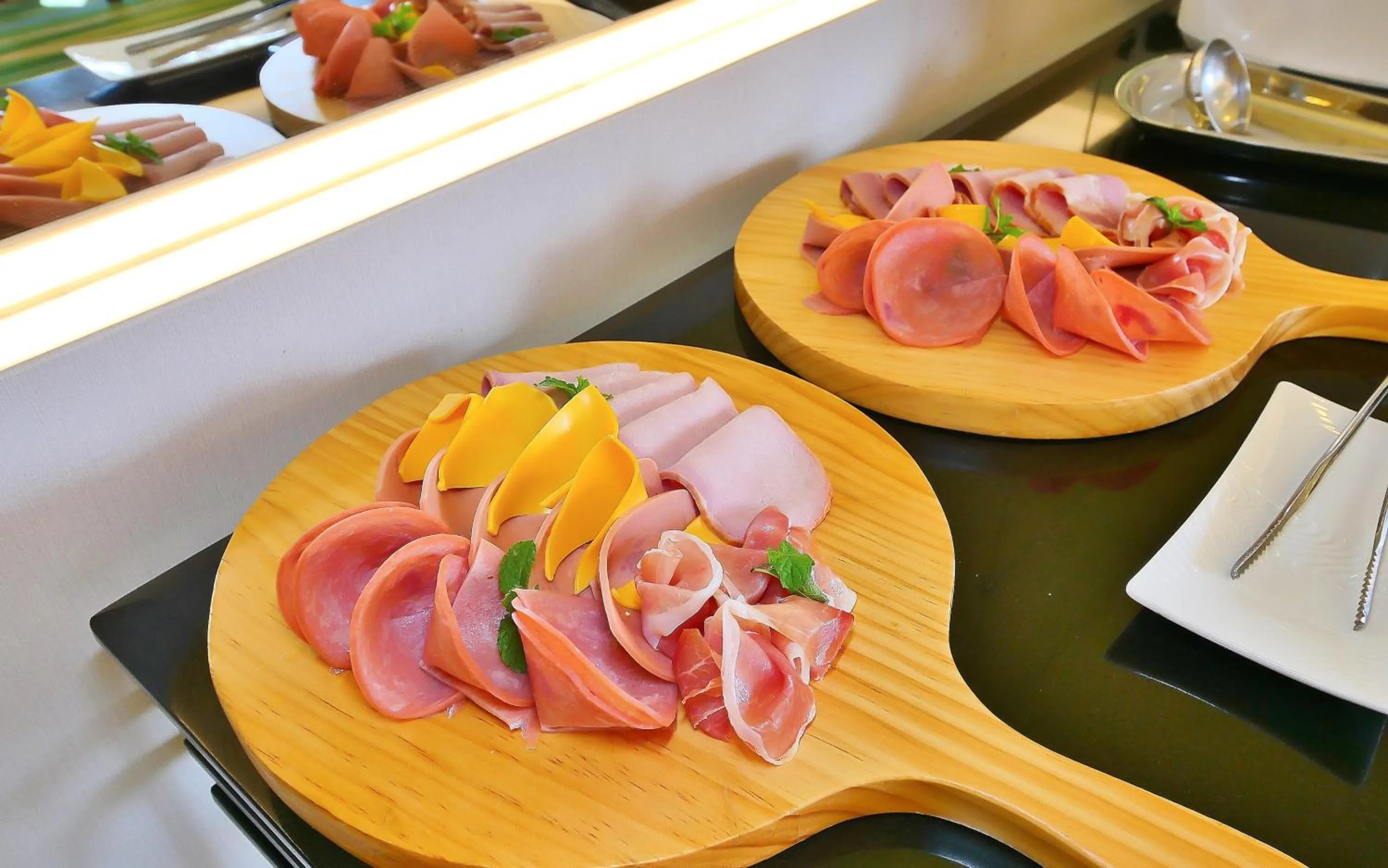 Buffet breakfast in HiONE Holiday Hotel