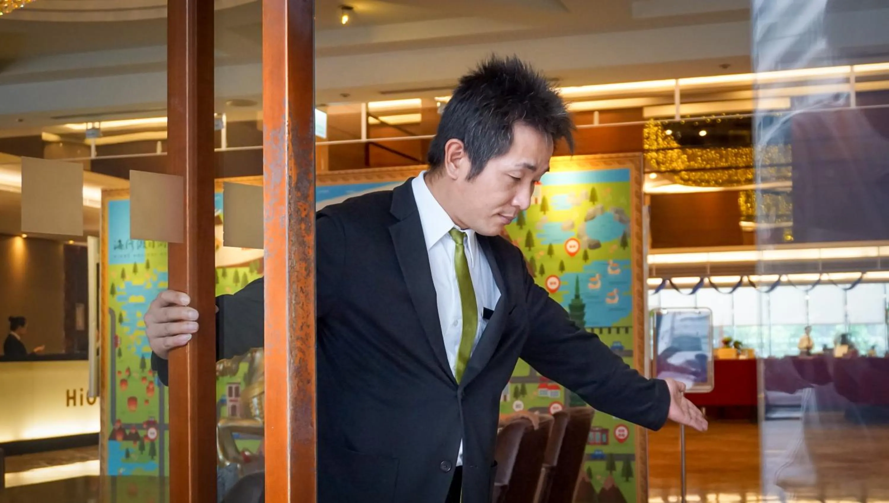 Staff in HiONE Holiday Hotel