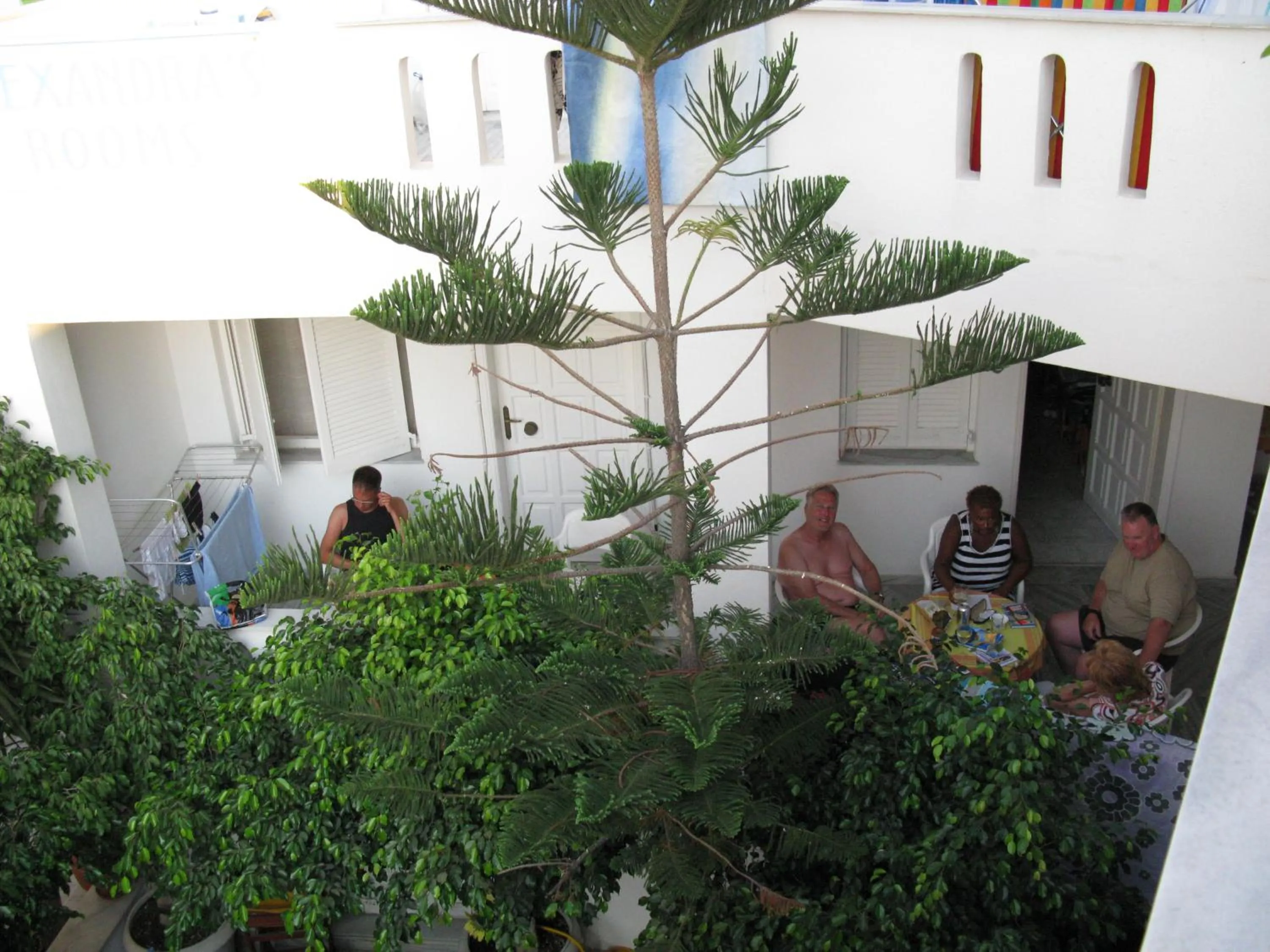 Balcony/Terrace in Alexandra's Rooms