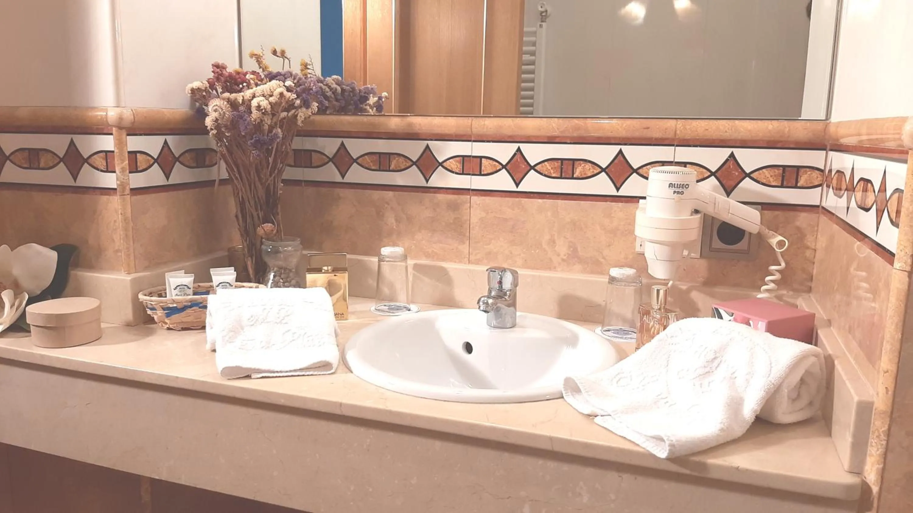 Bathroom in Hotel Nueva Plaza