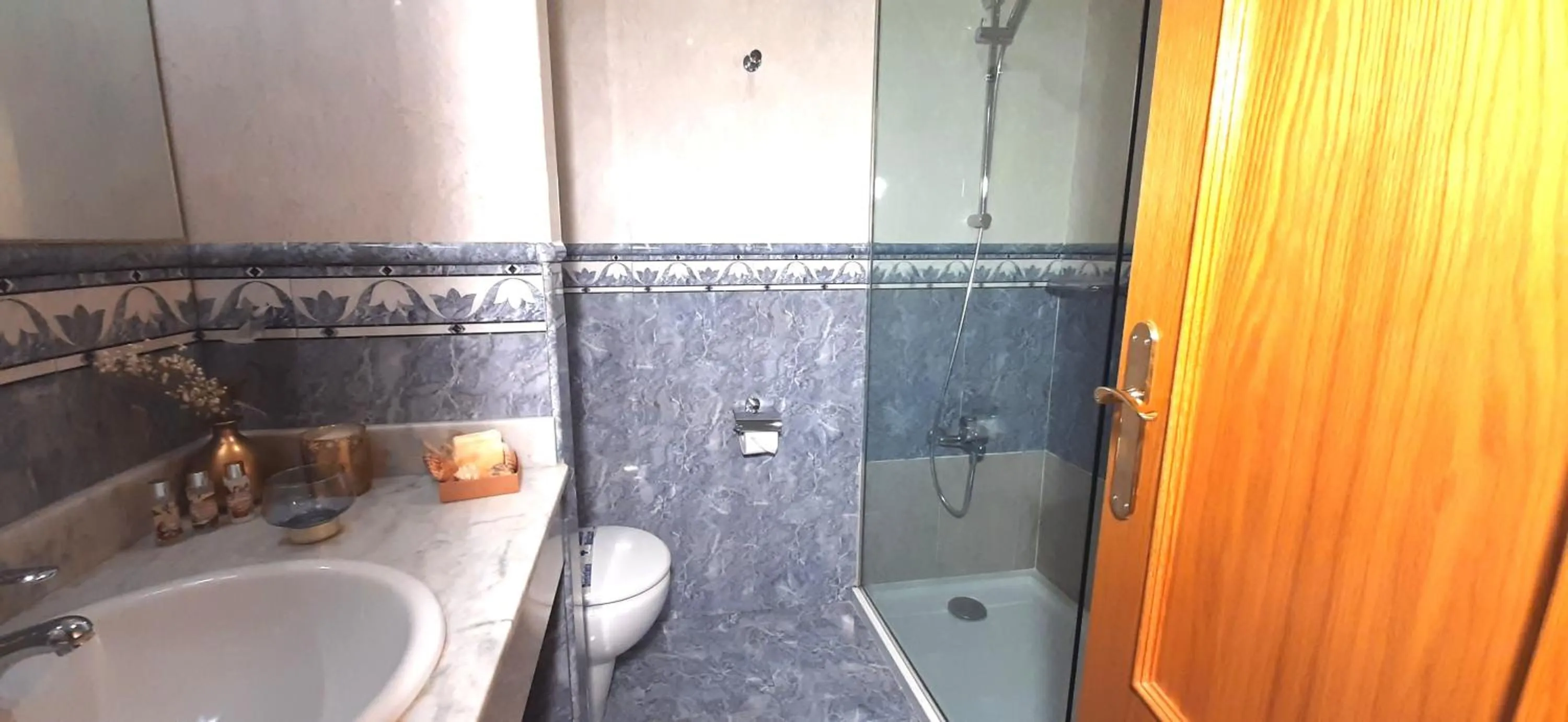 Bathroom in Hotel Nueva Plaza