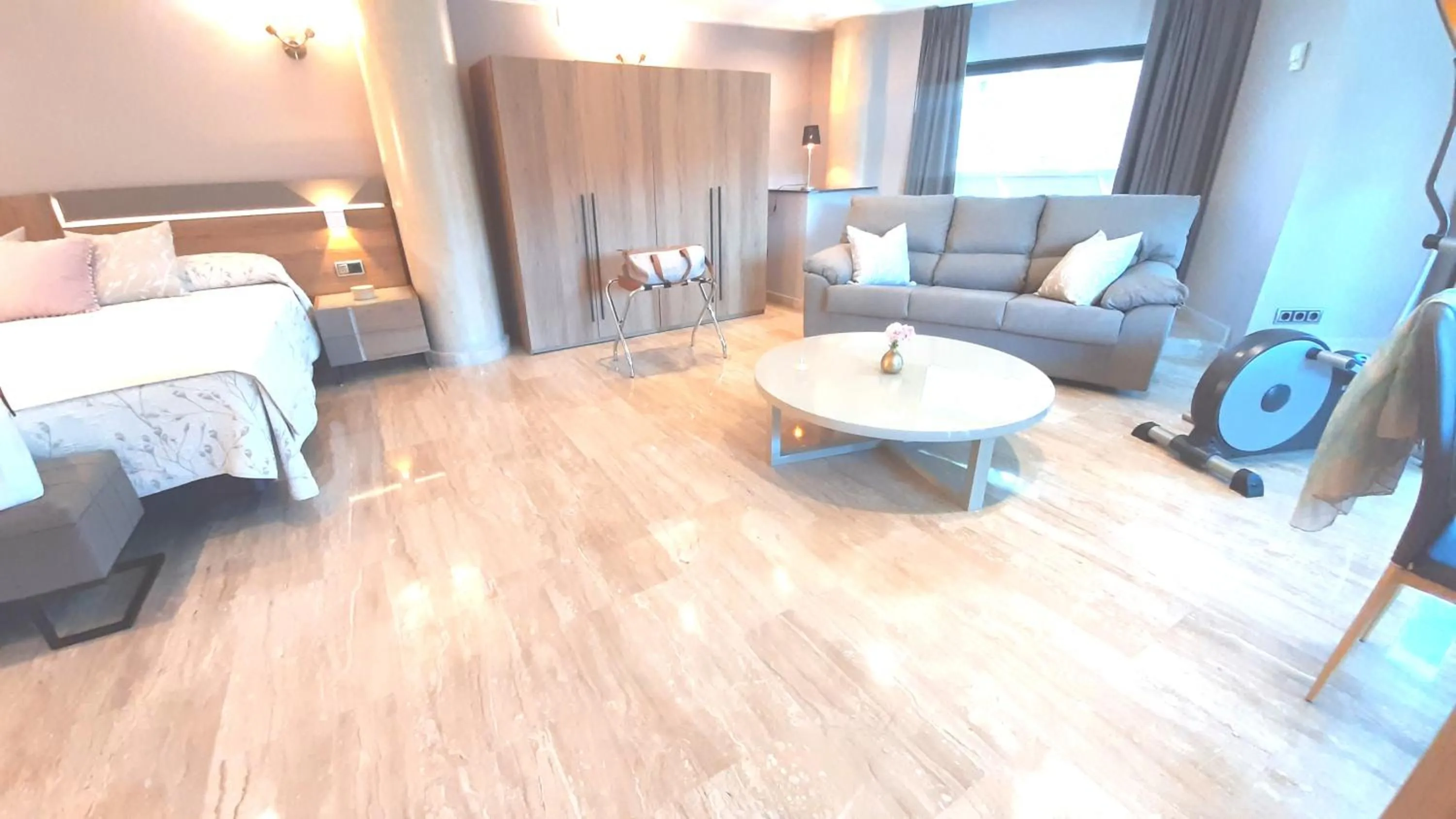 Photo of the whole room, Bed in Hotel Nueva Plaza