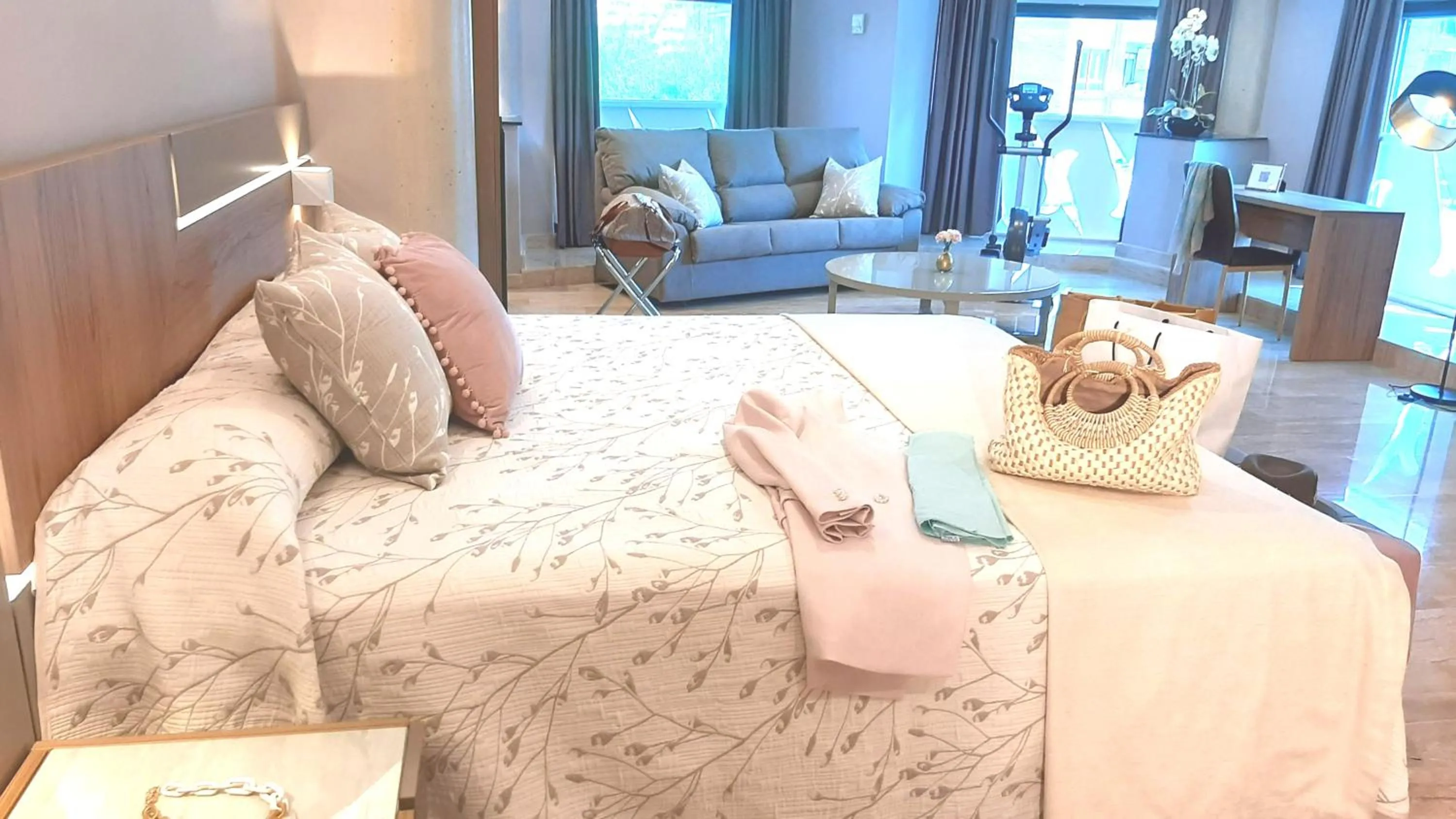 Photo of the whole room, Bed in Hotel Nueva Plaza