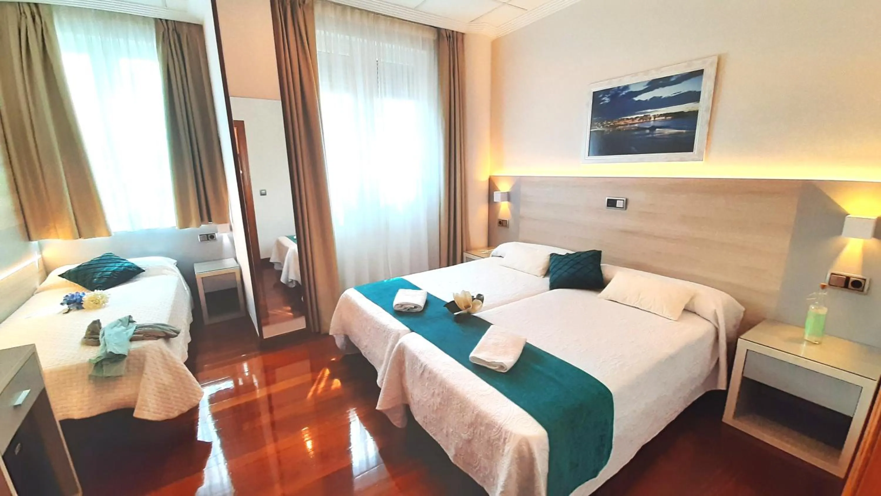 Photo of the whole room, Bed in Hotel Nueva Plaza