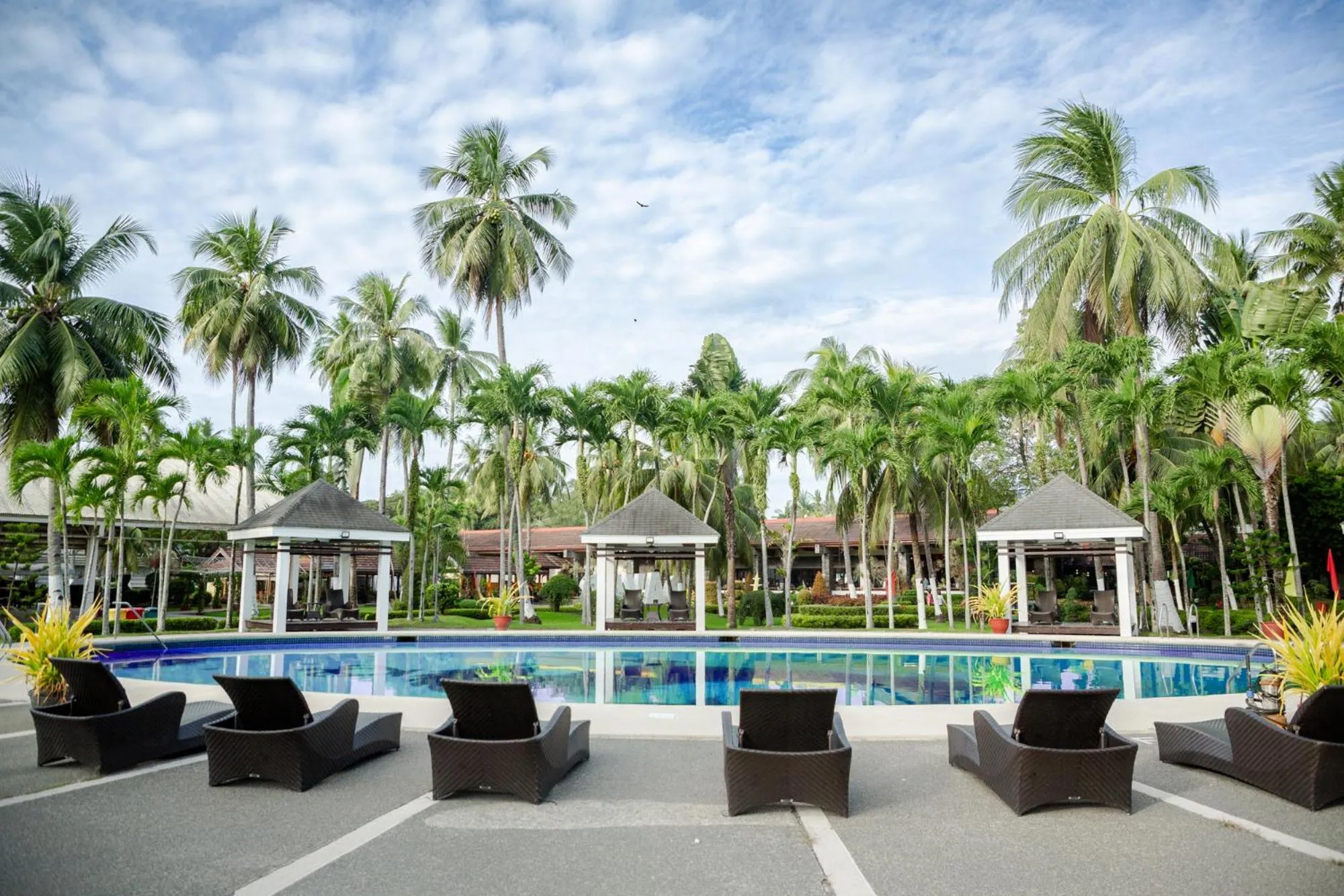 Pool view in Waterfront Insular Hotel Davao