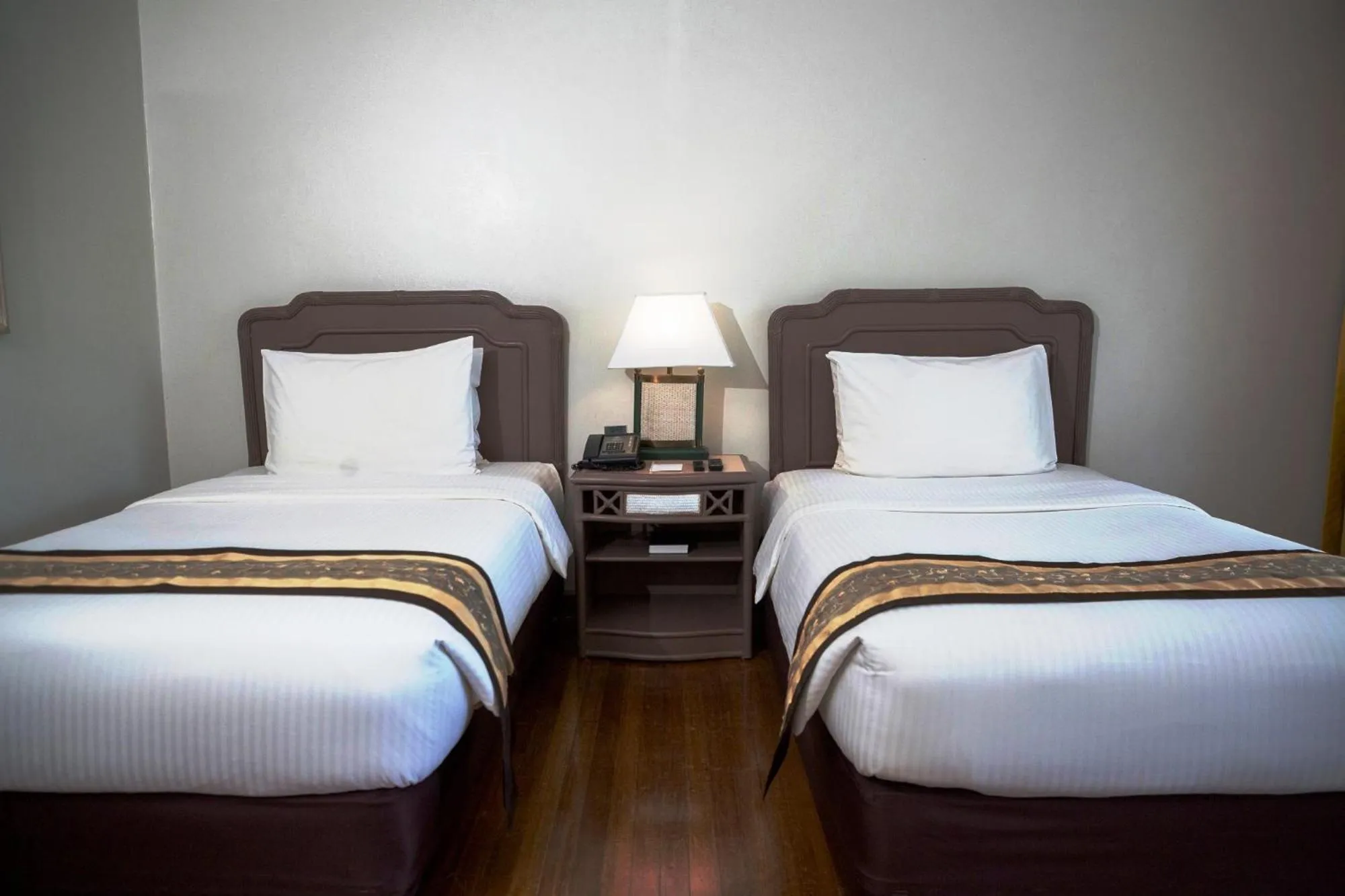 Bed in Waterfront Insular Hotel Davao