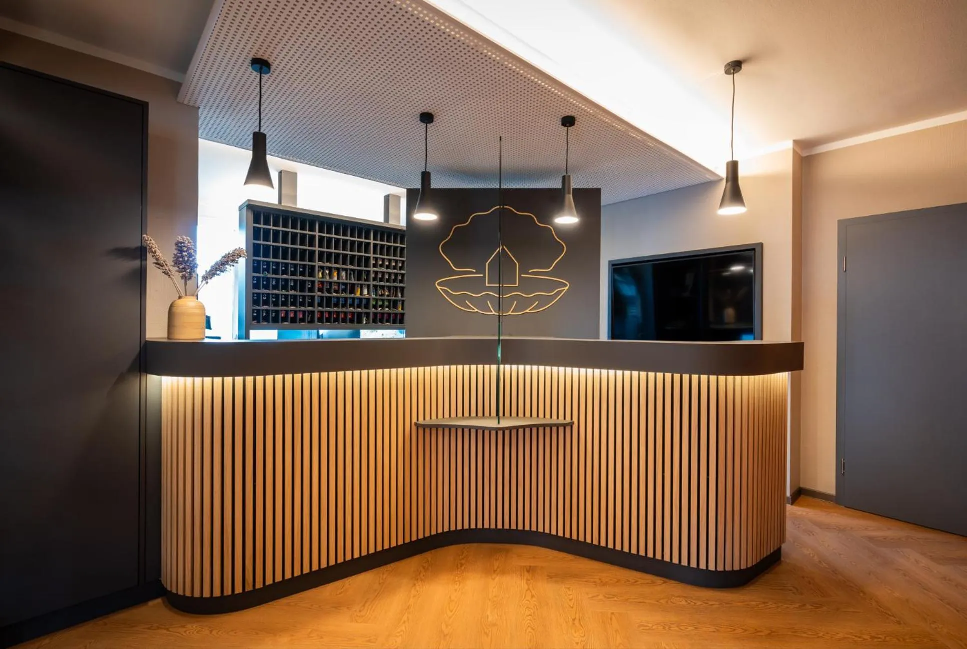 Lobby or reception in Arthotel Bakker