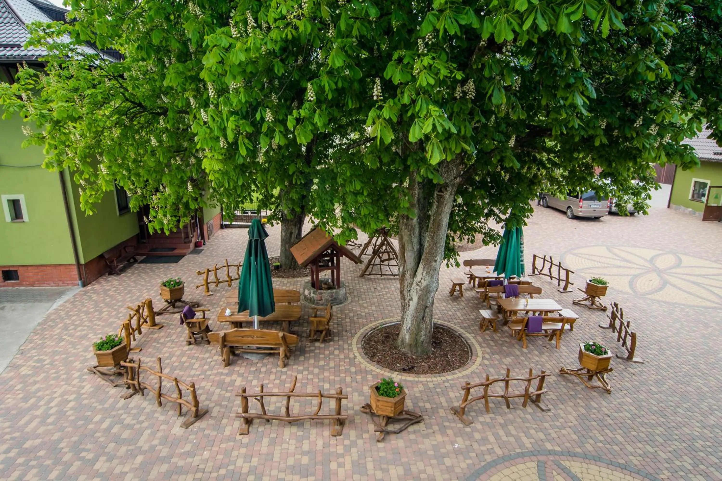 Patio in Osada Koszałkowo Wieżyca